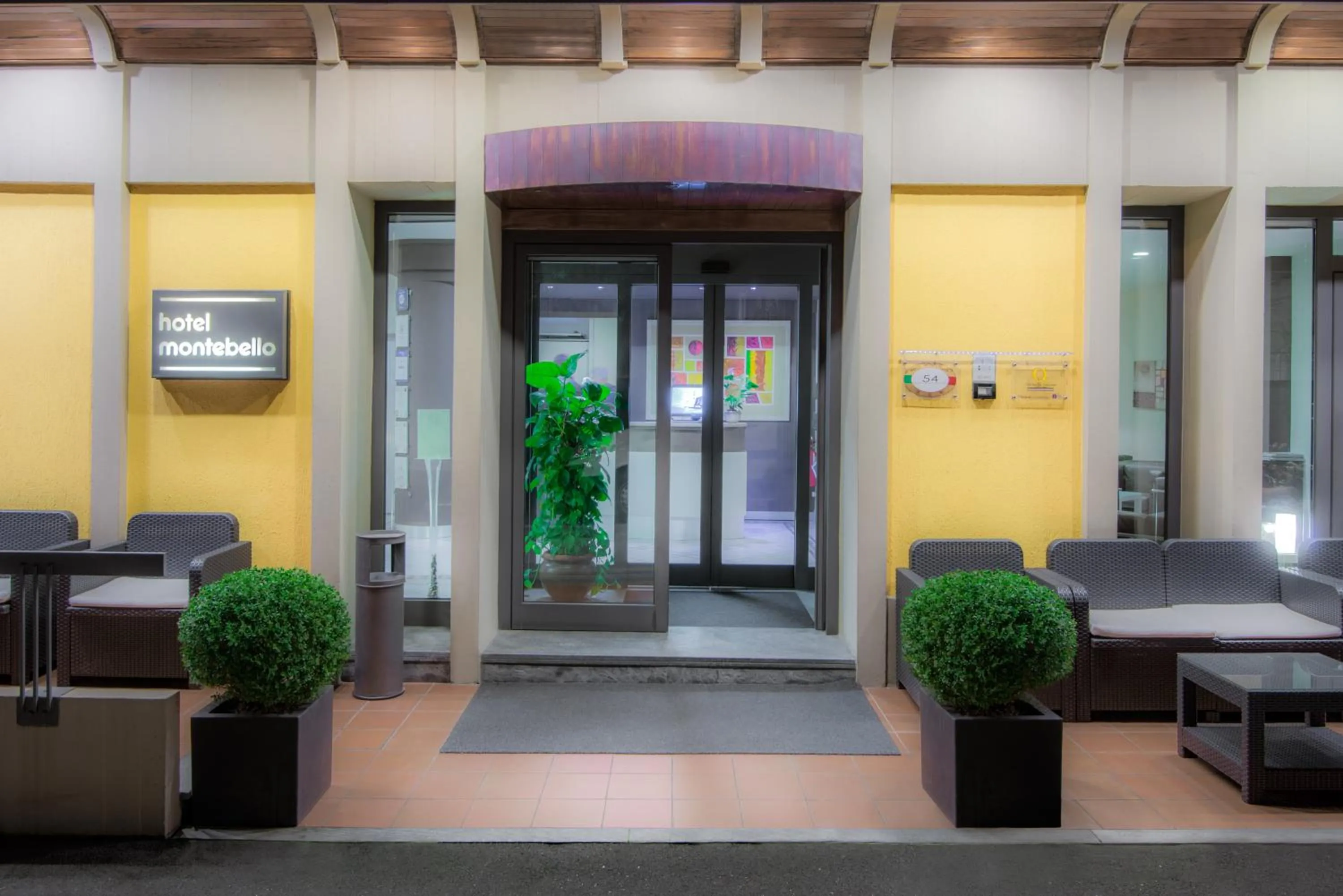 Property building in Hotel Montebello