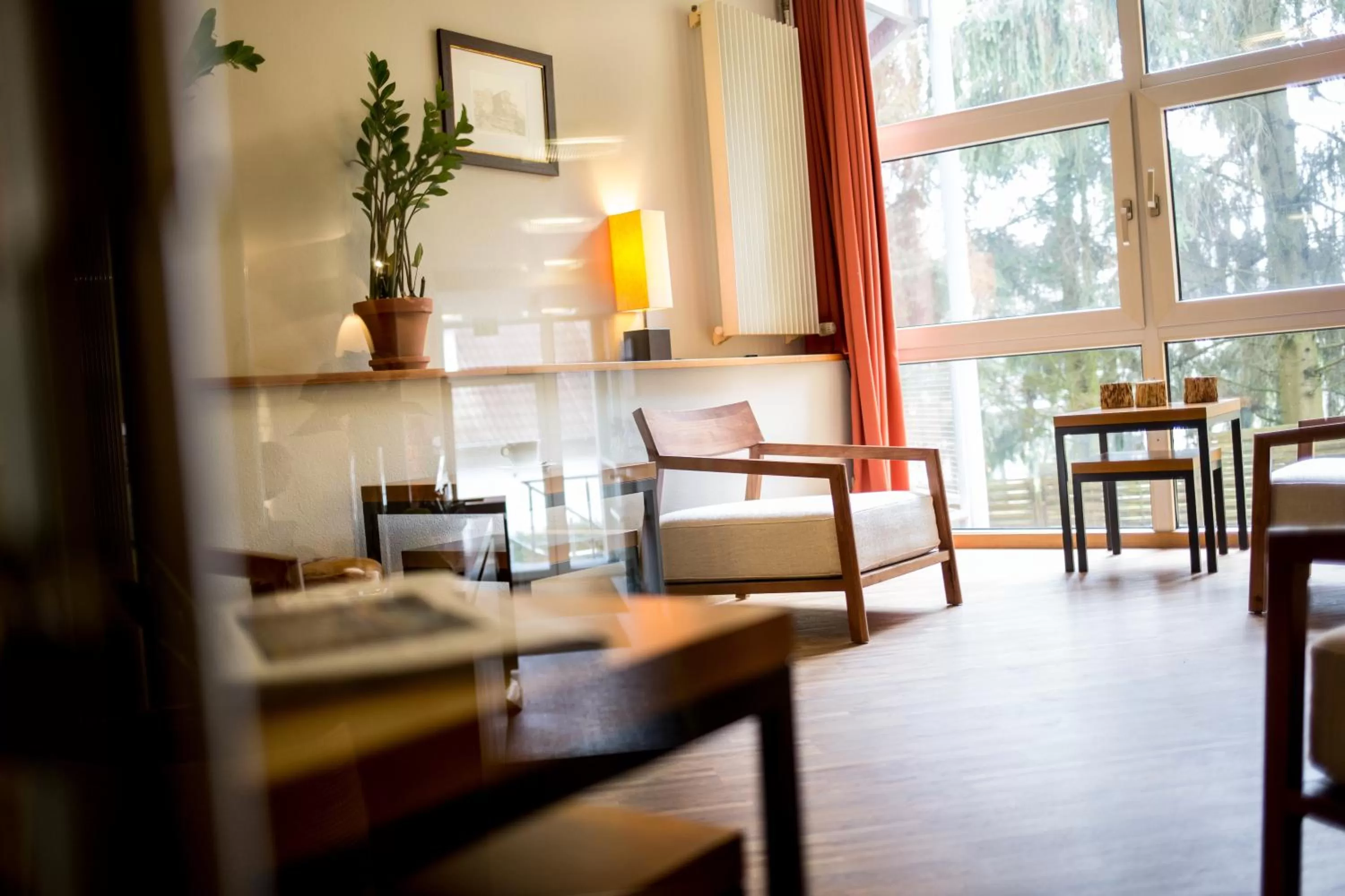 Seating area in Wald & Golfhotel Lottental