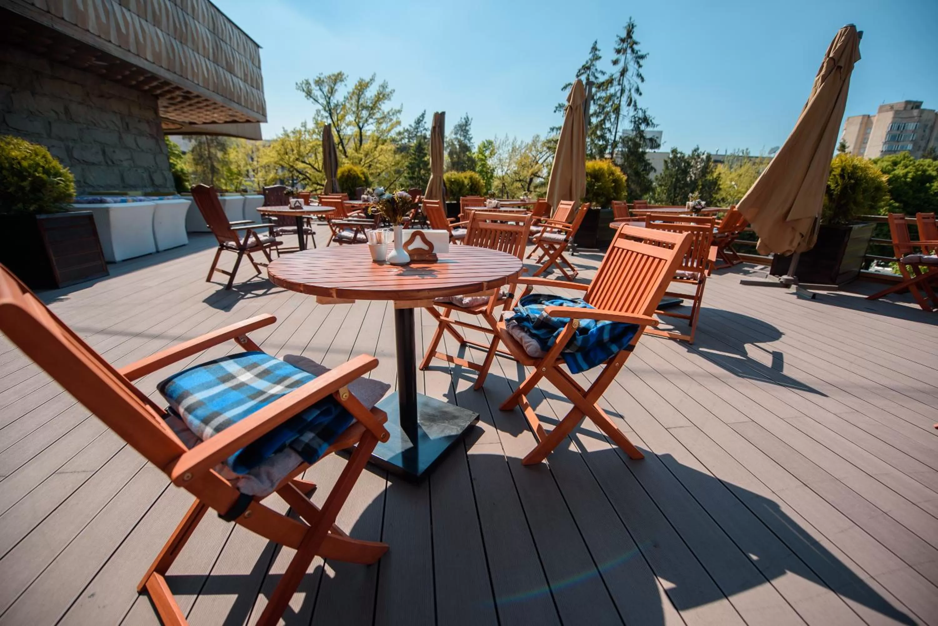 Balcony/Terrace in Kazakhstan Express