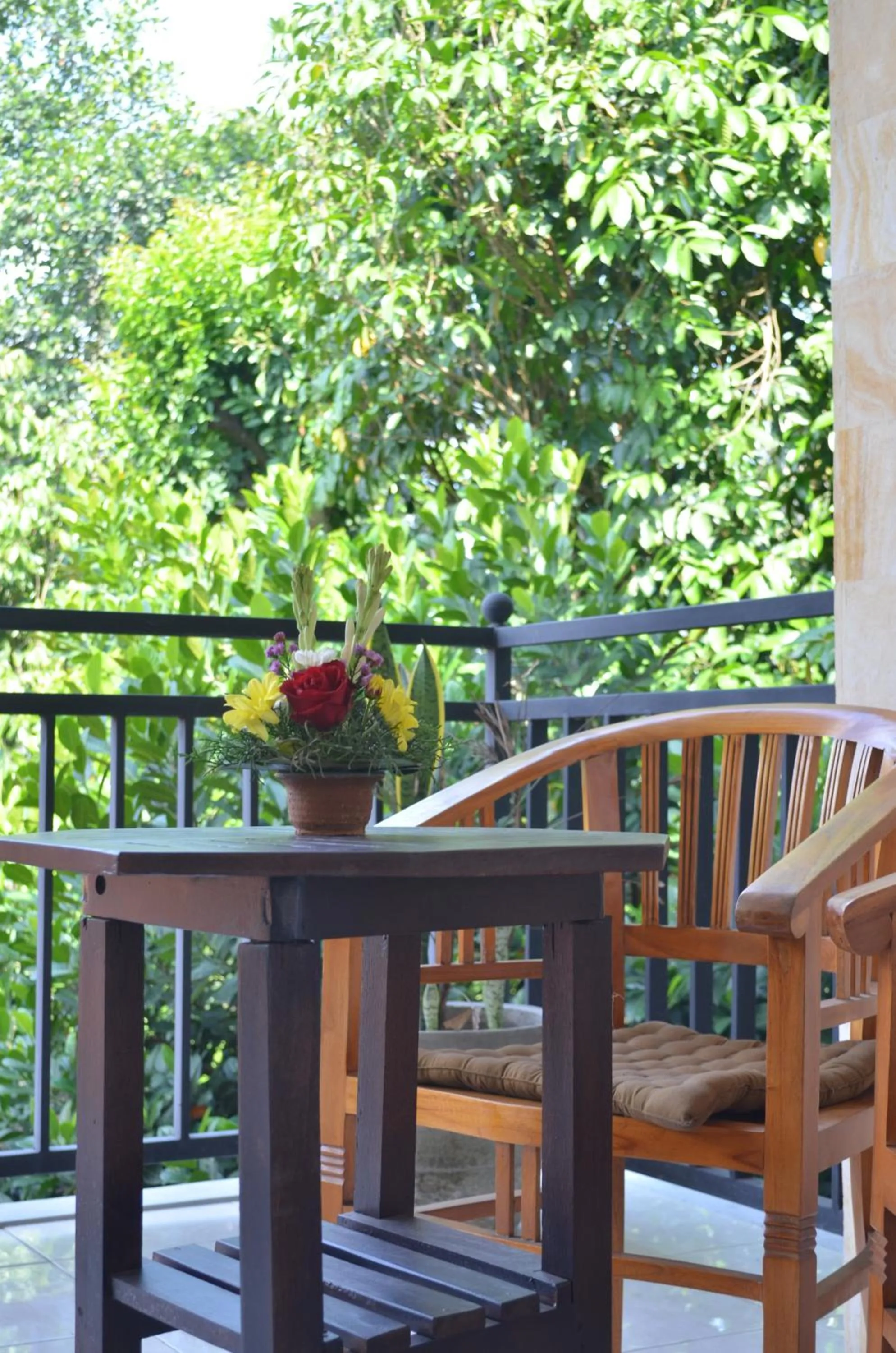 Balcony/Terrace in Wijaya Guest House Ubud