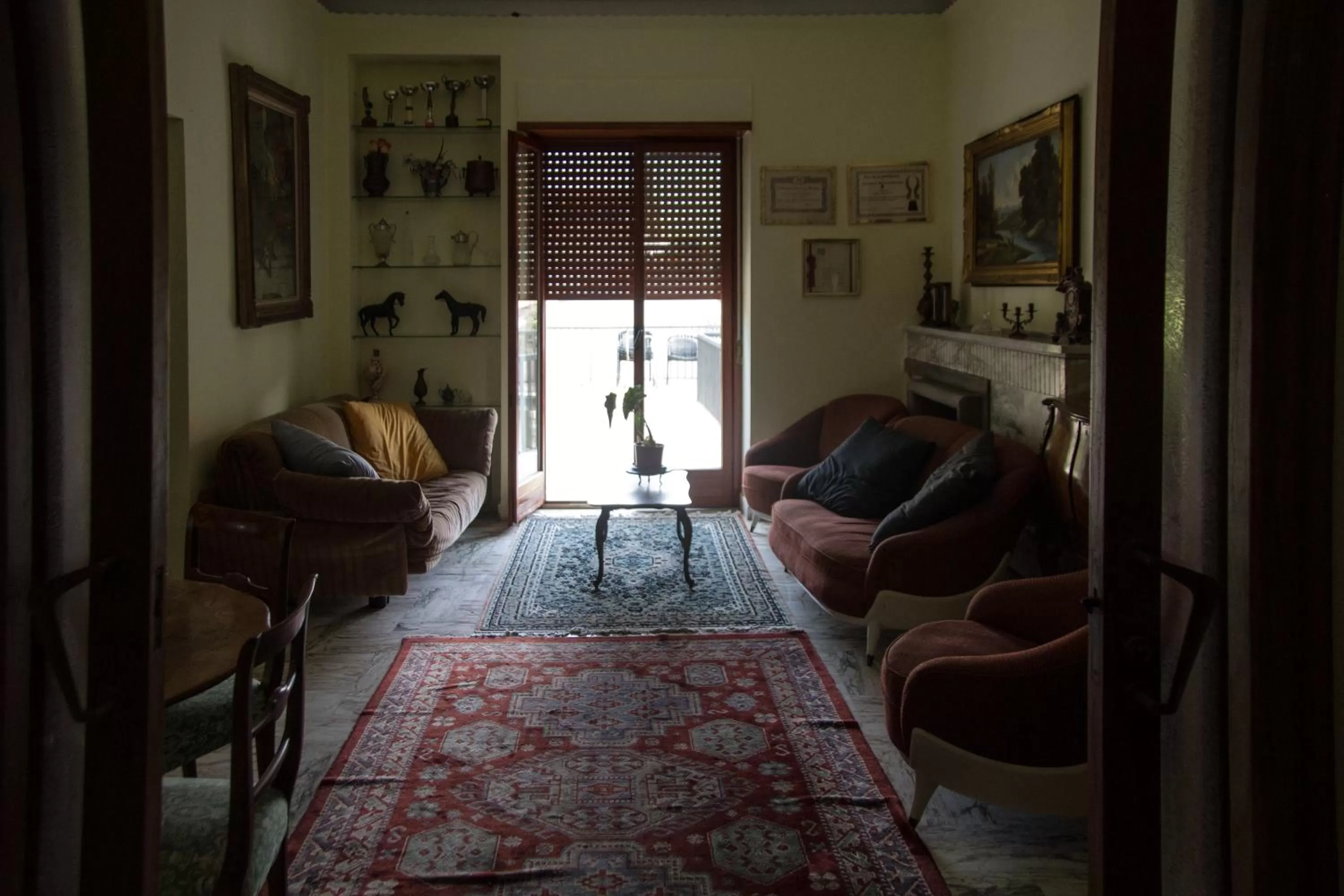 Living room in Hotel Letizia