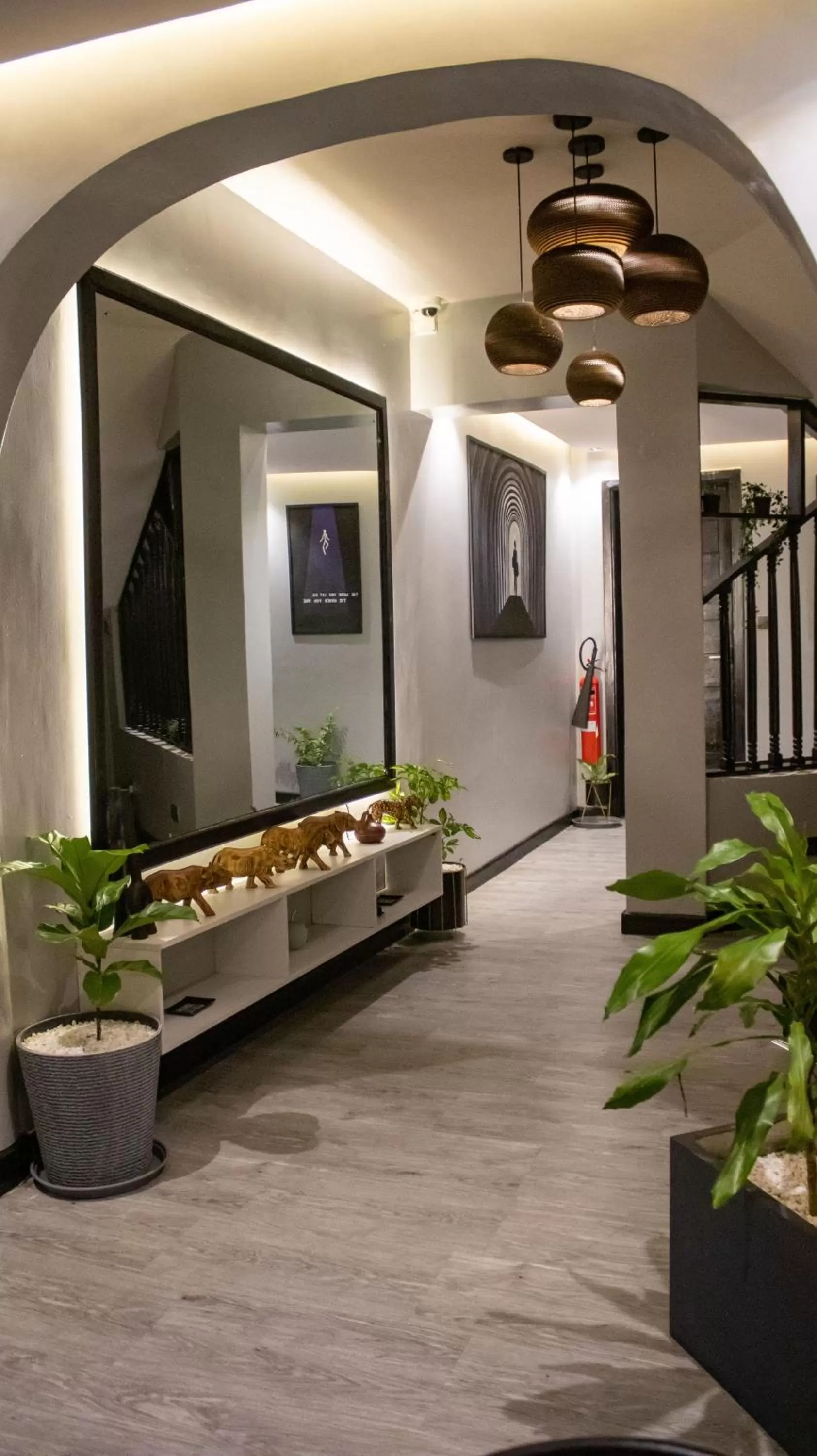 Decorative detail, Lobby/Reception in Gigiri Lion Villas II