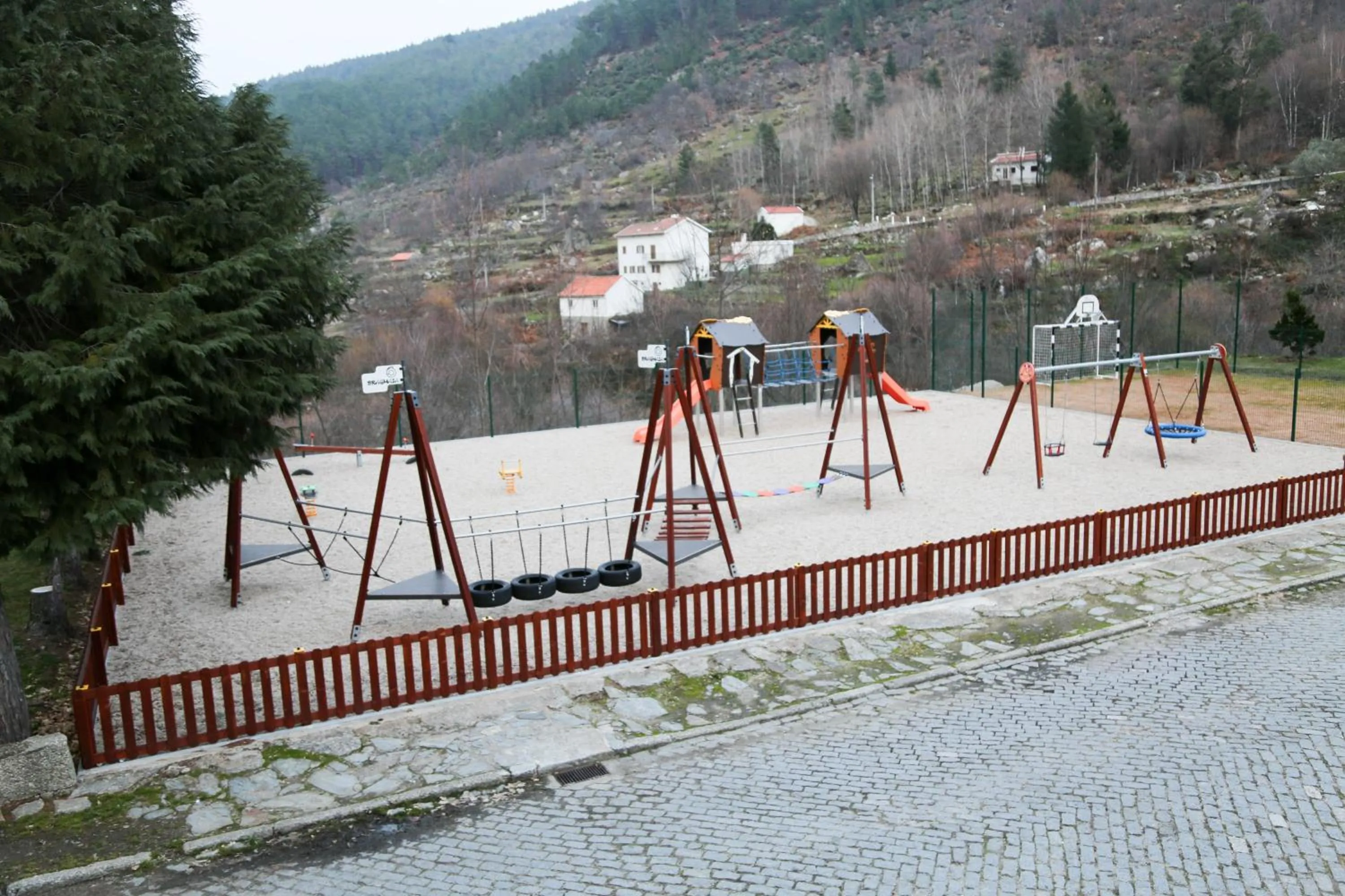 Children play ground in INATEL Manteigas