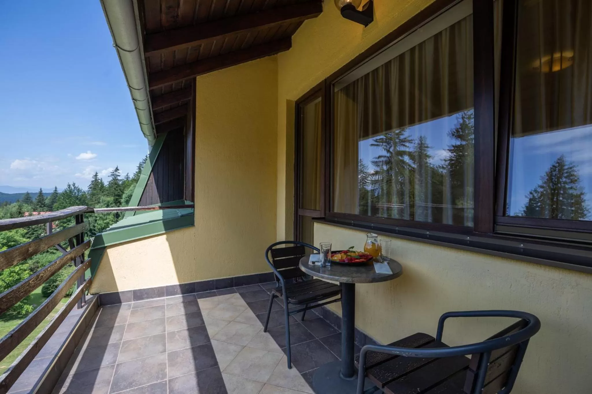 Natural landscape in Hotel Casa Viorel jacuzzi & saunas