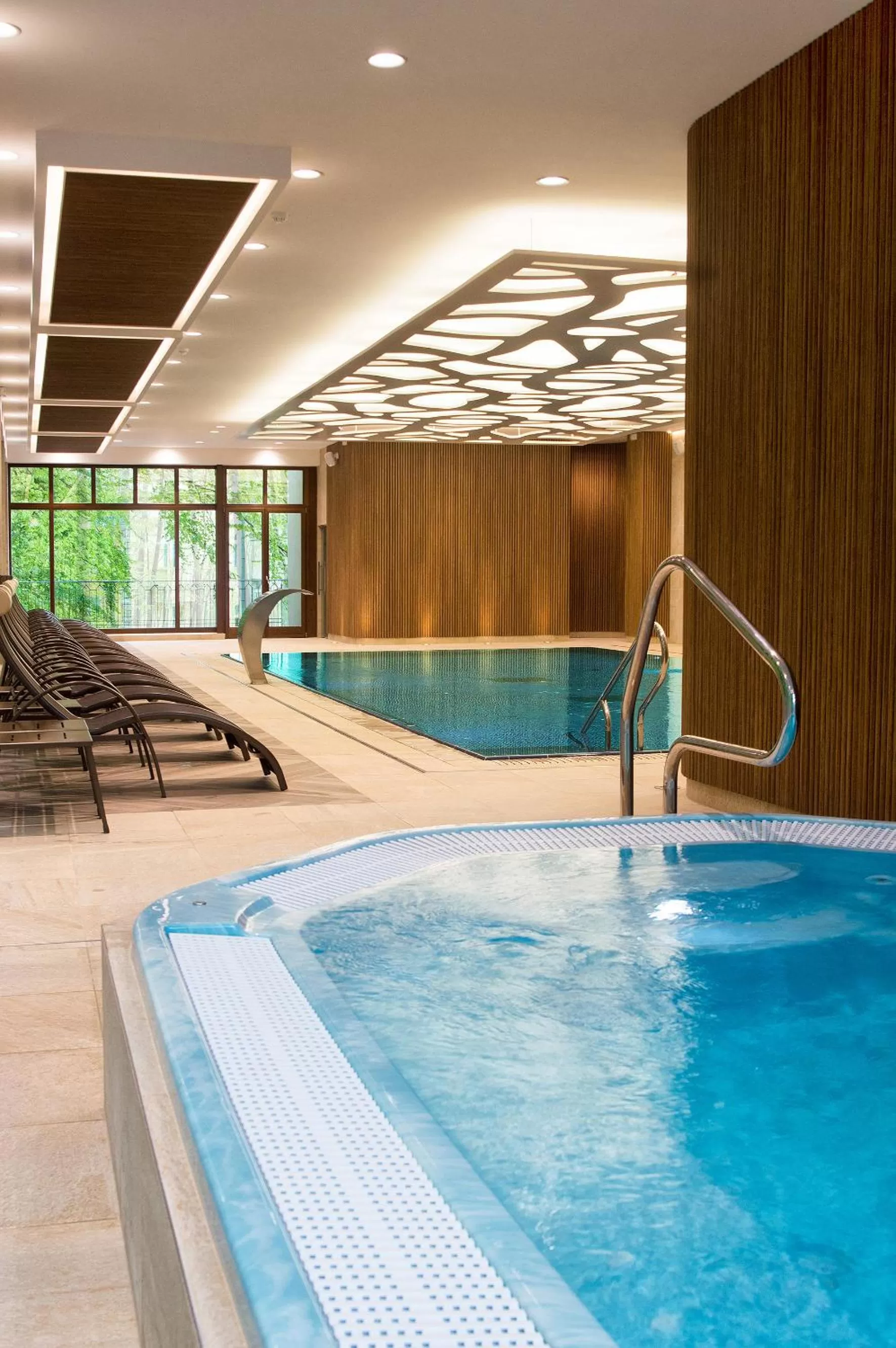 Swimming pool in Ensana Svoboda