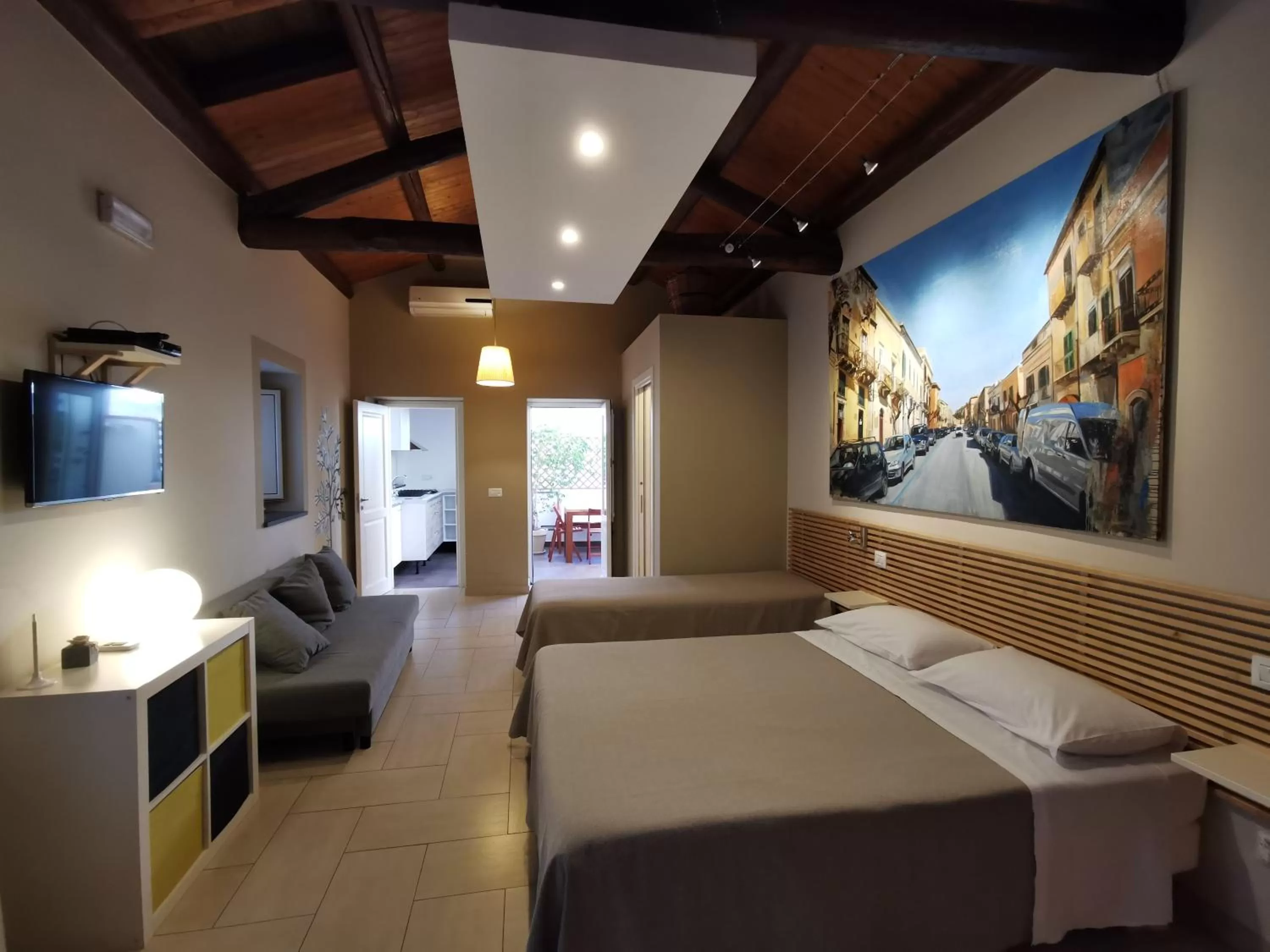 Photo of the whole room, Bed in B&B Re Umberto