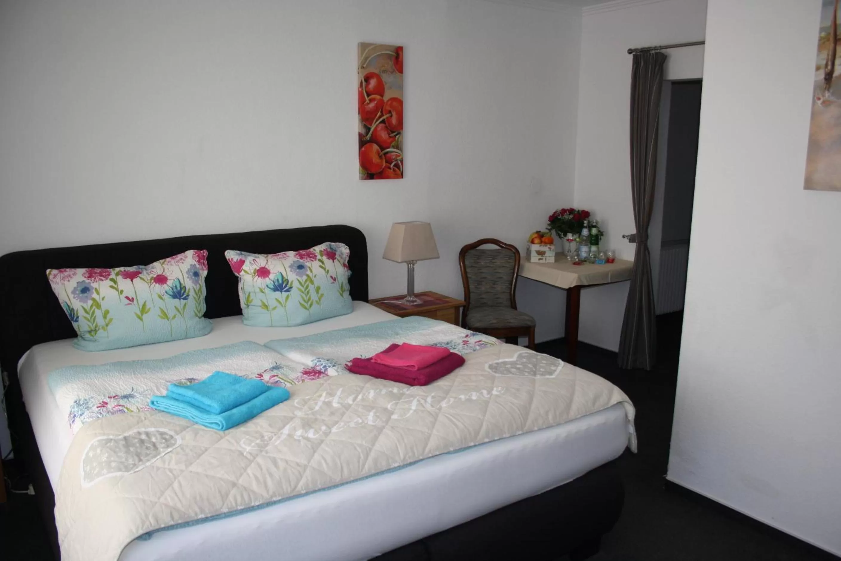 Bed in Hotel Deutsches Haus