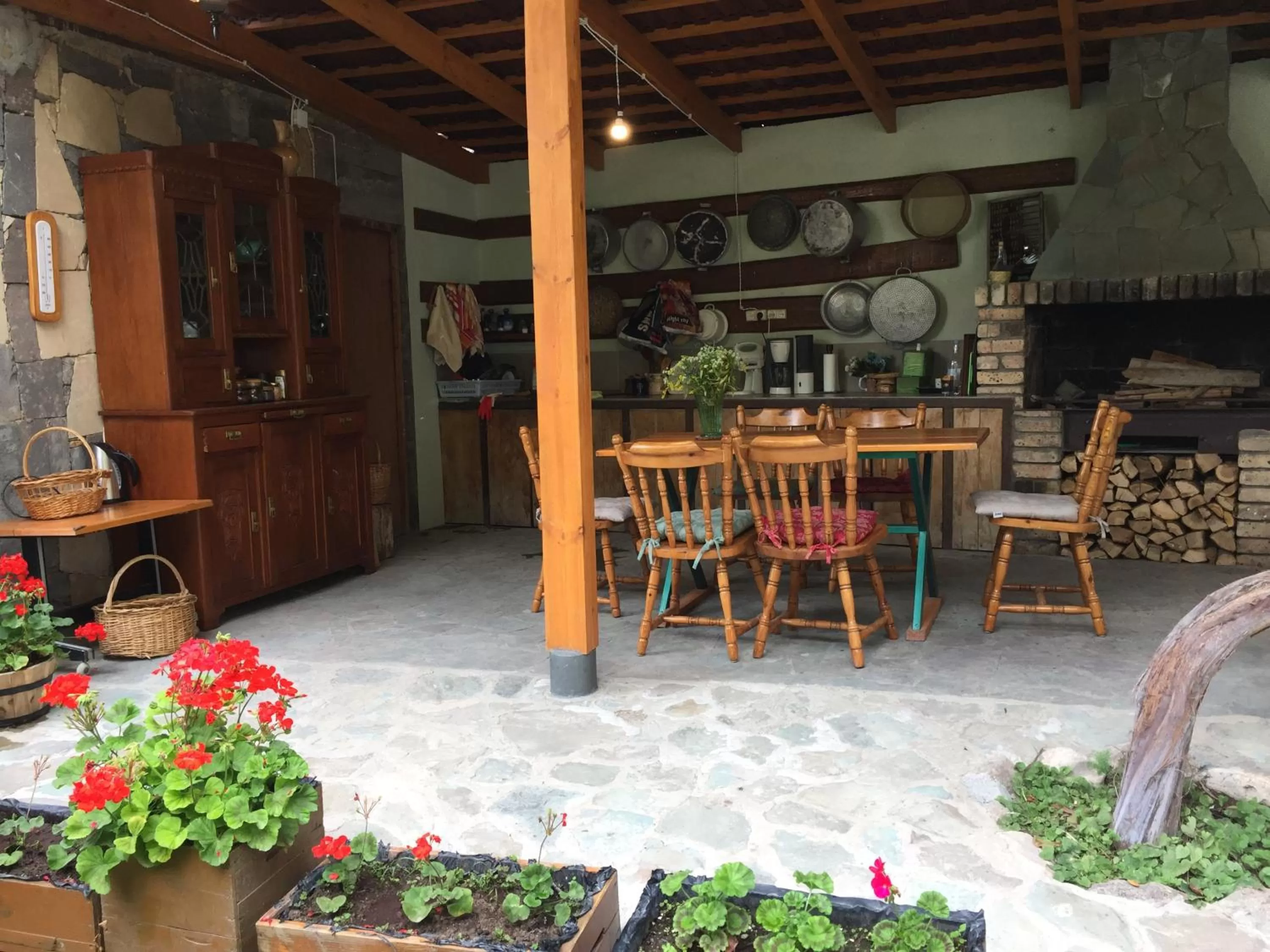 Patio, Restaurant/Places to Eat in Green Stone Boutique Hotel