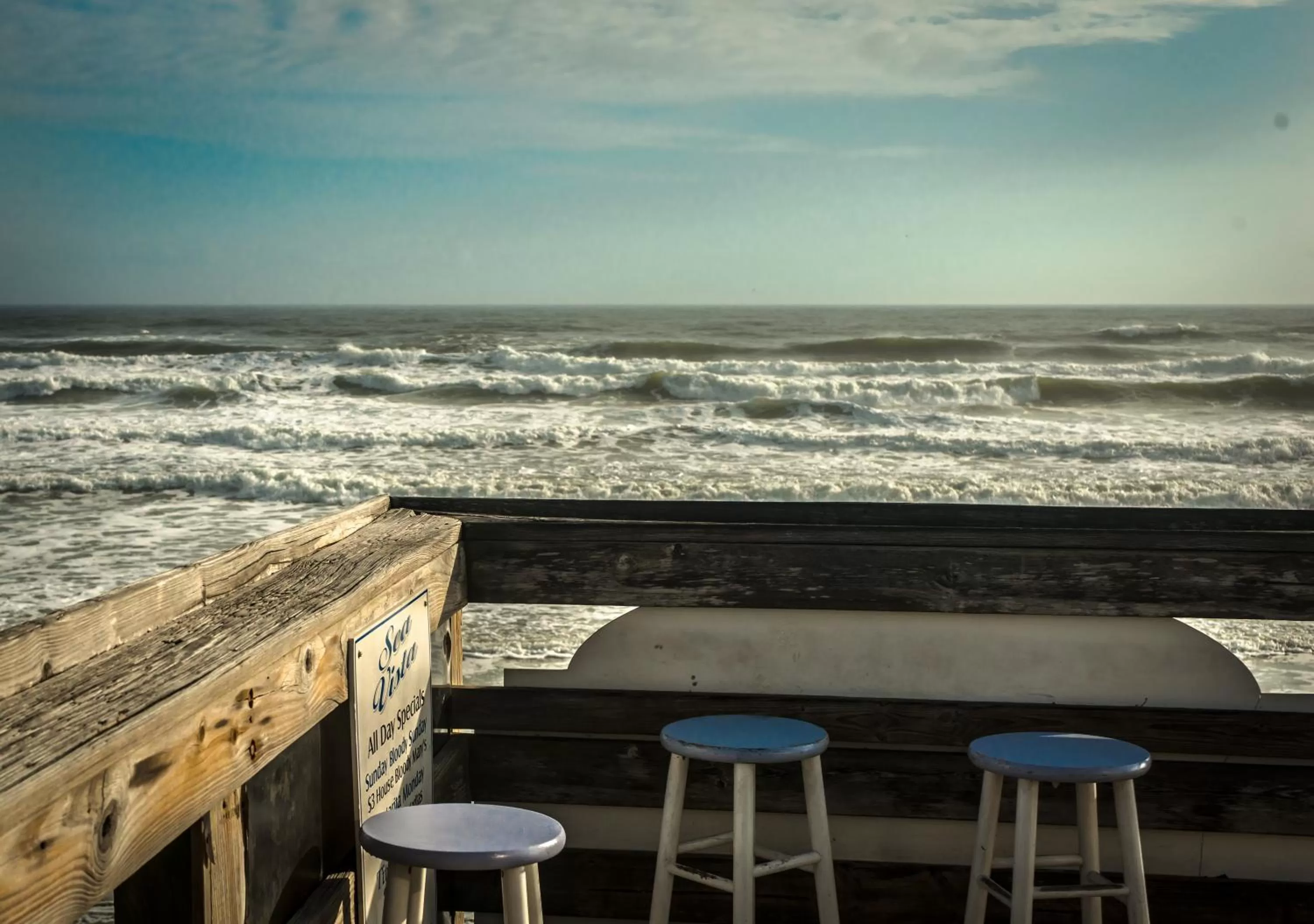 Beach in Sea Vista Motel