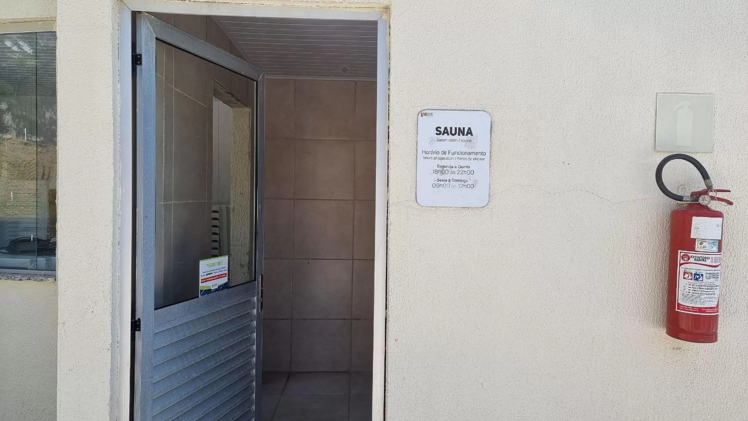 Sauna in PARQUE AQUÁTICO Lagoa Quente, à 50m, entrada + barata, apto particular