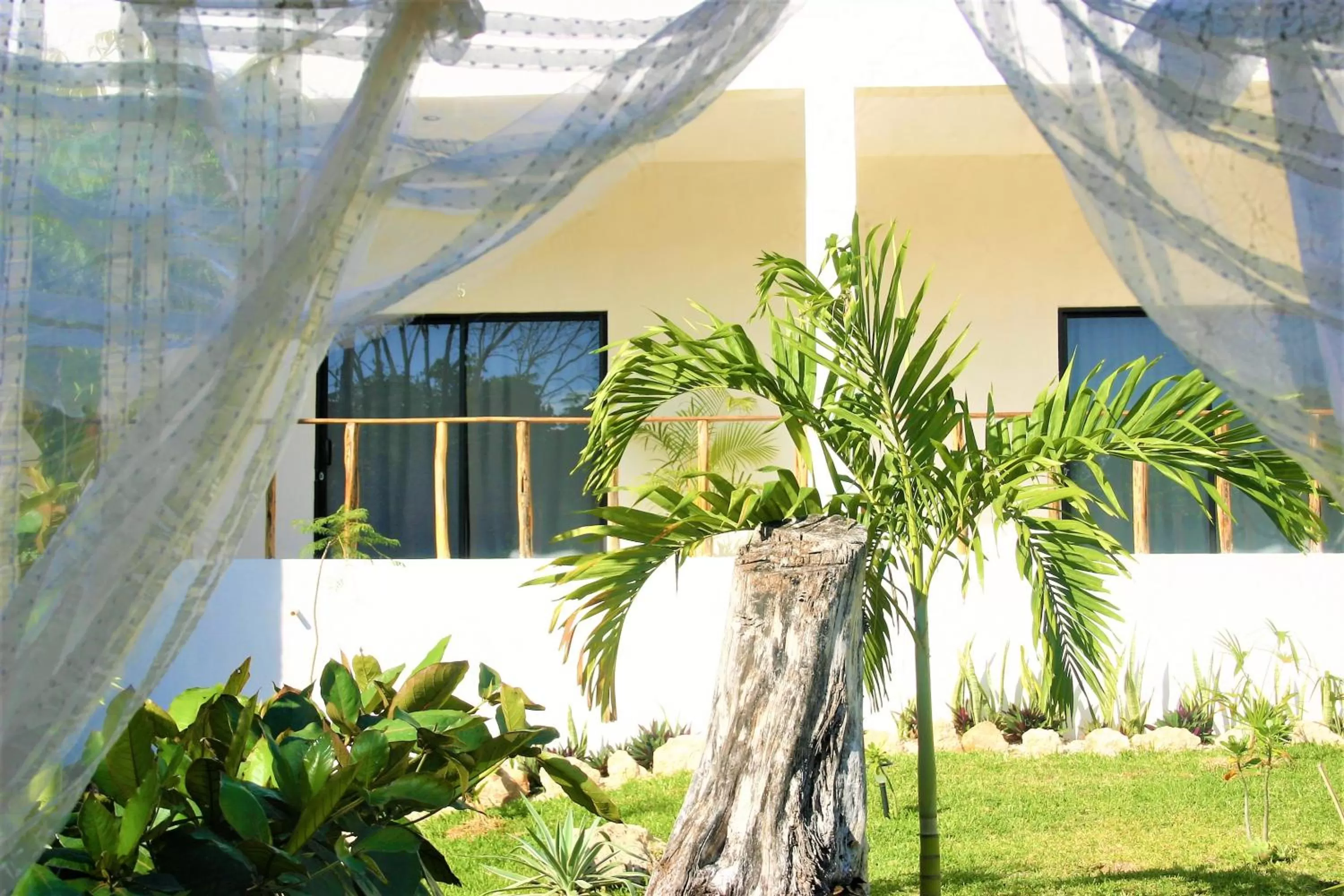 Garden view in Mayan Majesty Boutique Hotel