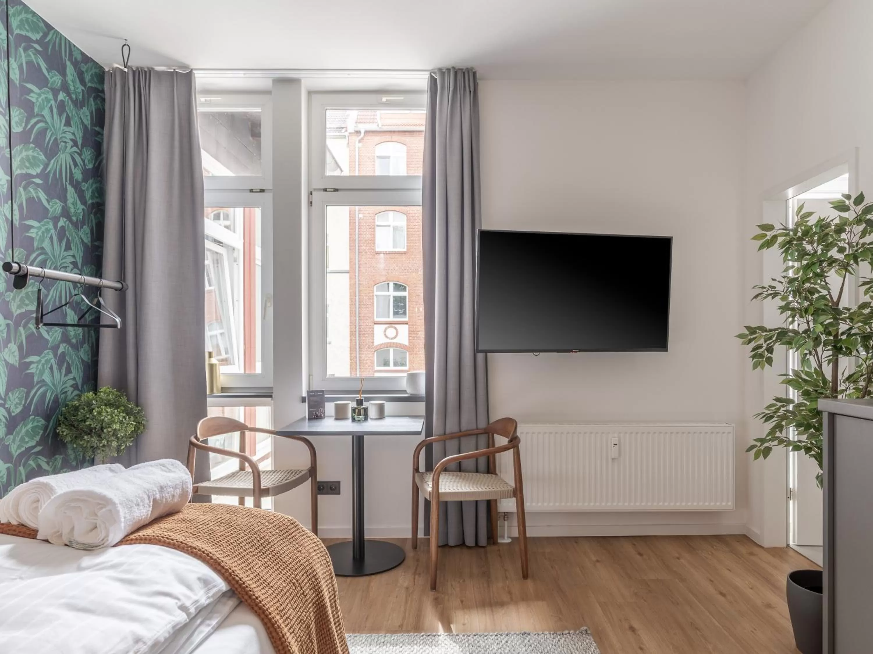 Bed in Limehome Erfurt Schmidtstedter Straße