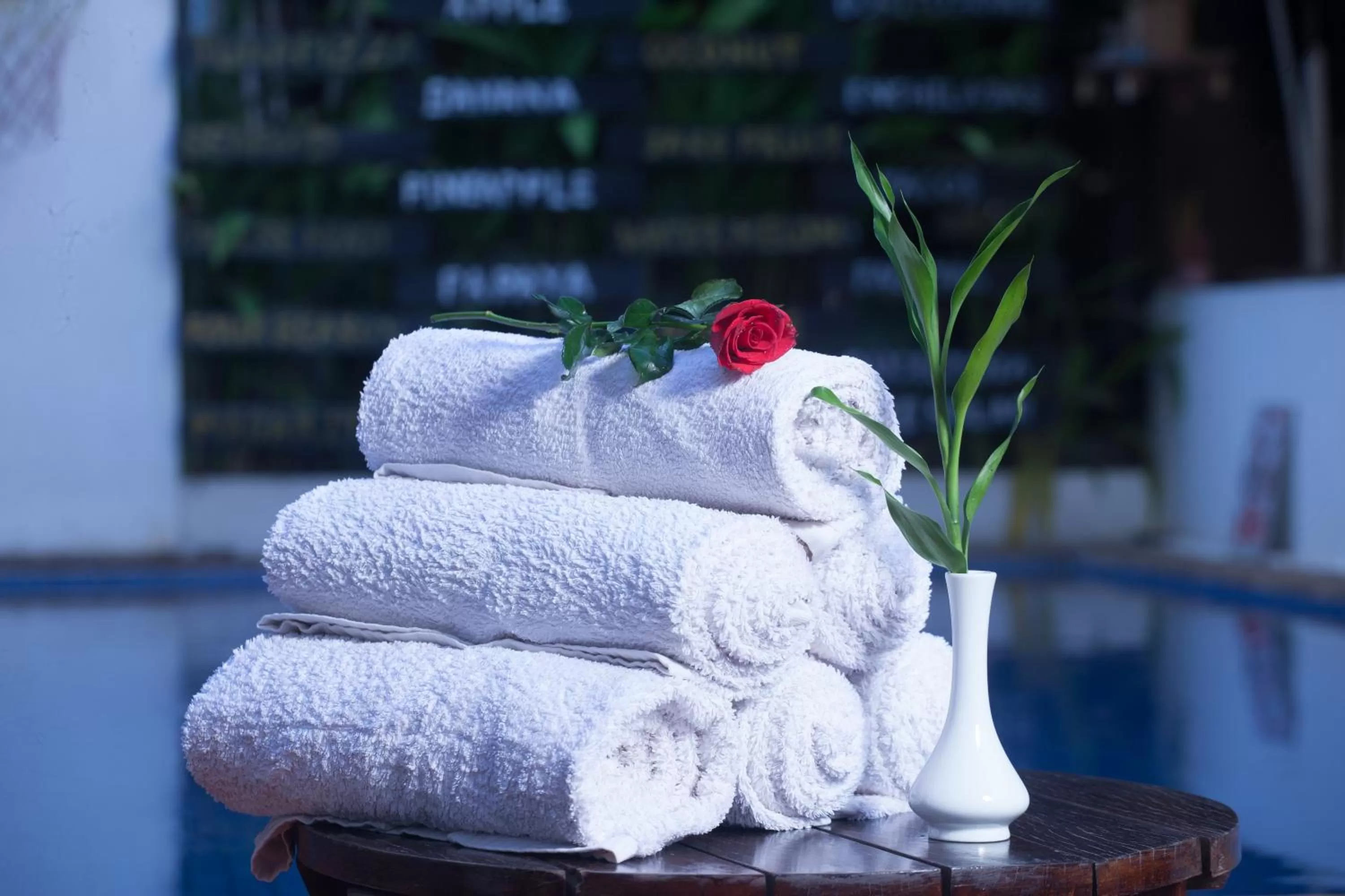 Swimming pool in Long Night Siem Reap Hotel