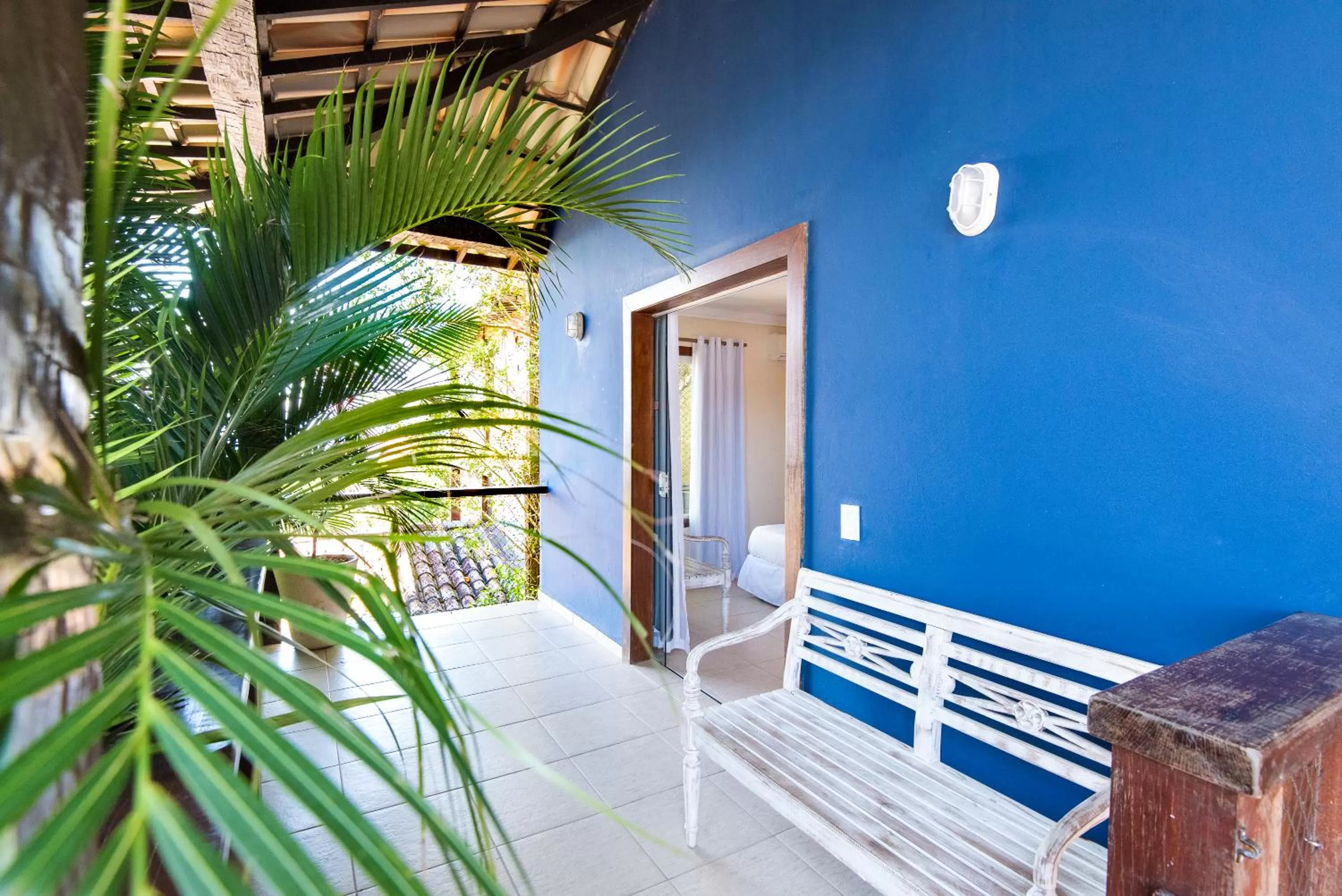 Balcony/Terrace in Pousada La Dolce Vita