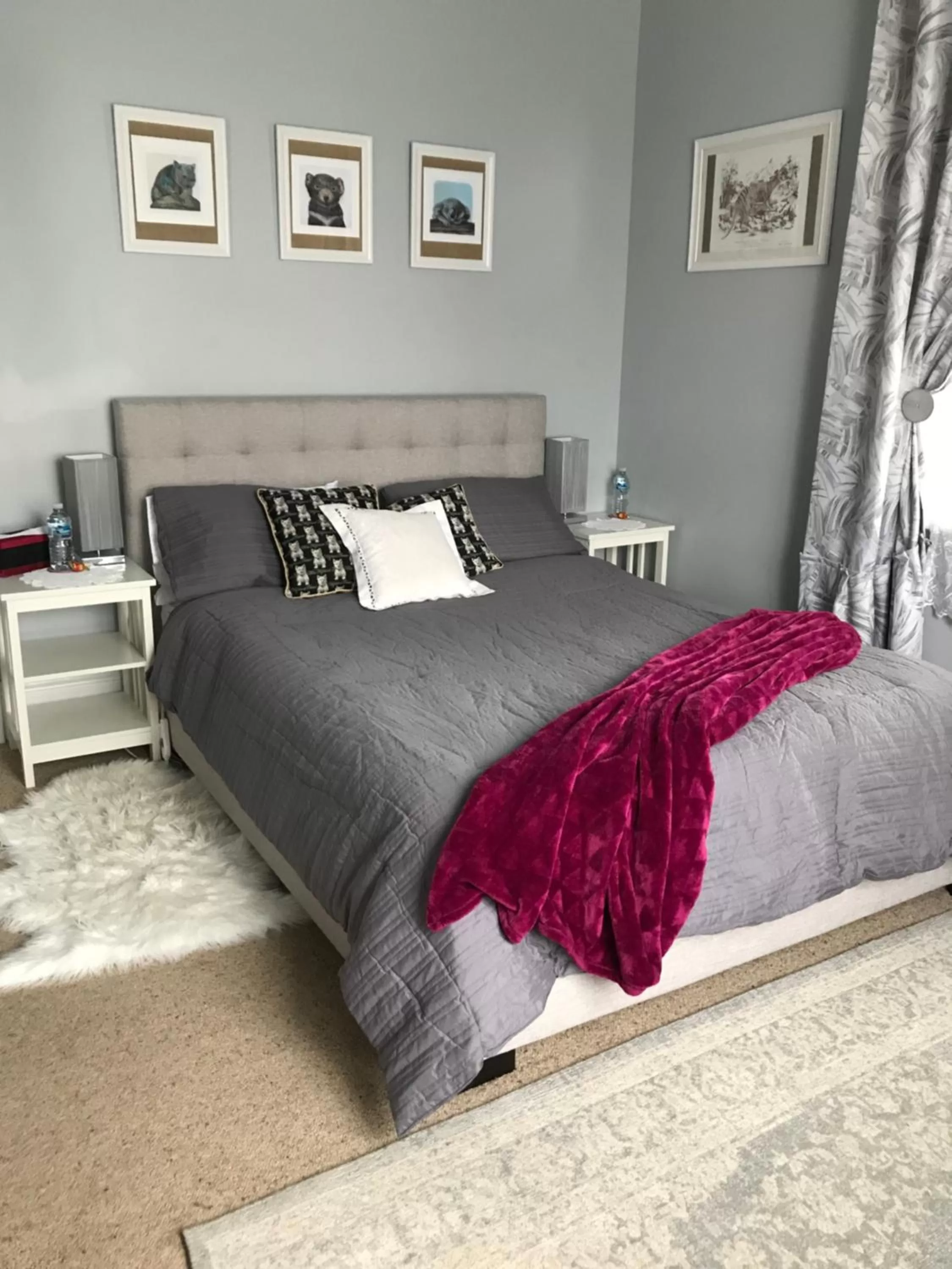 Bedroom, Bed in Stony Rise Cottage B&B