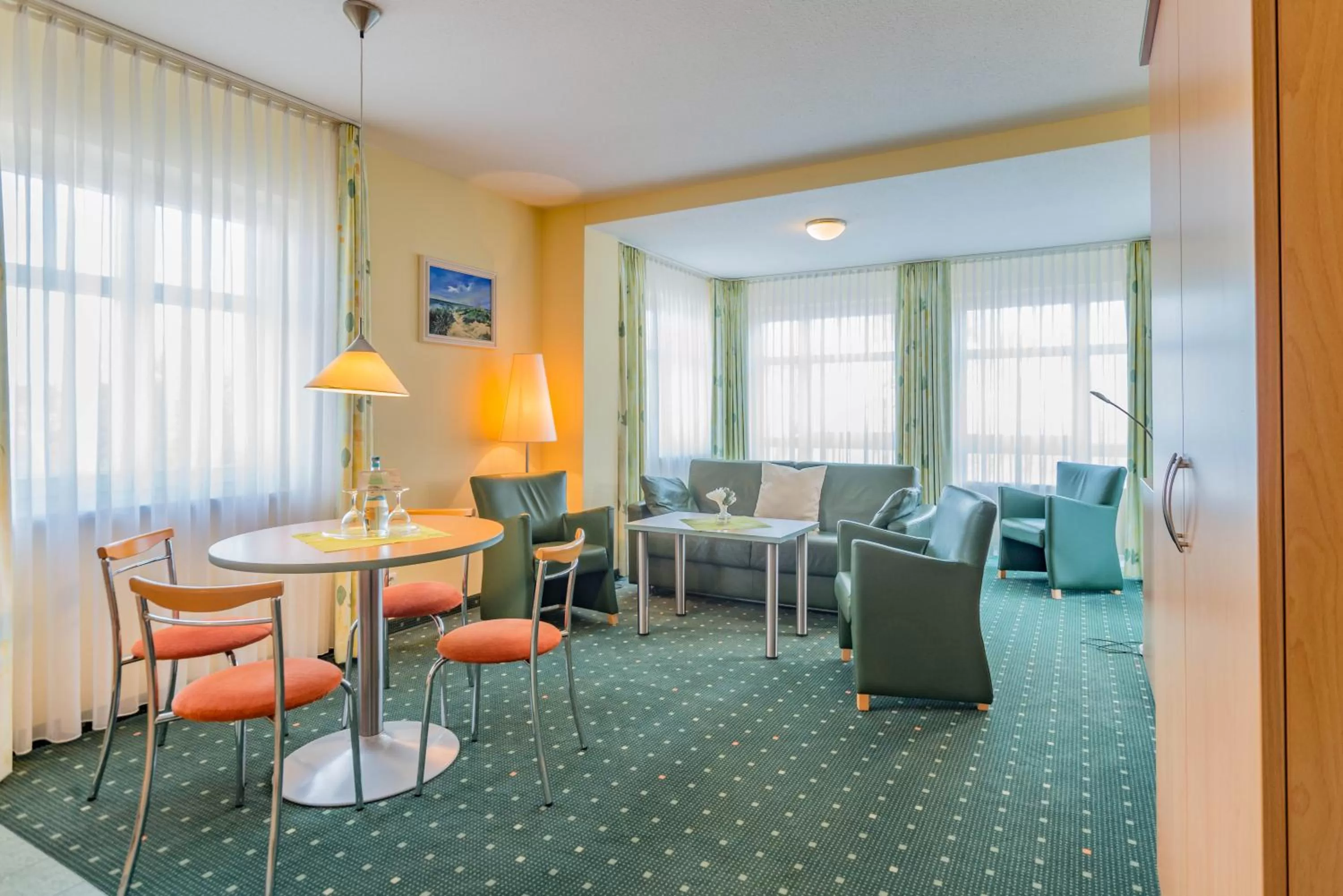 Living room in Am Weststrand Aparthotel Kühlungsborn