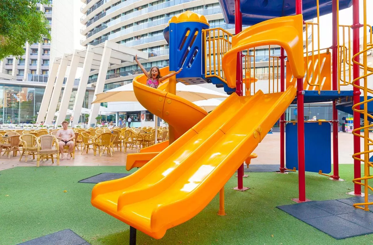 Children play ground in Gran Hotel Bali & Spa