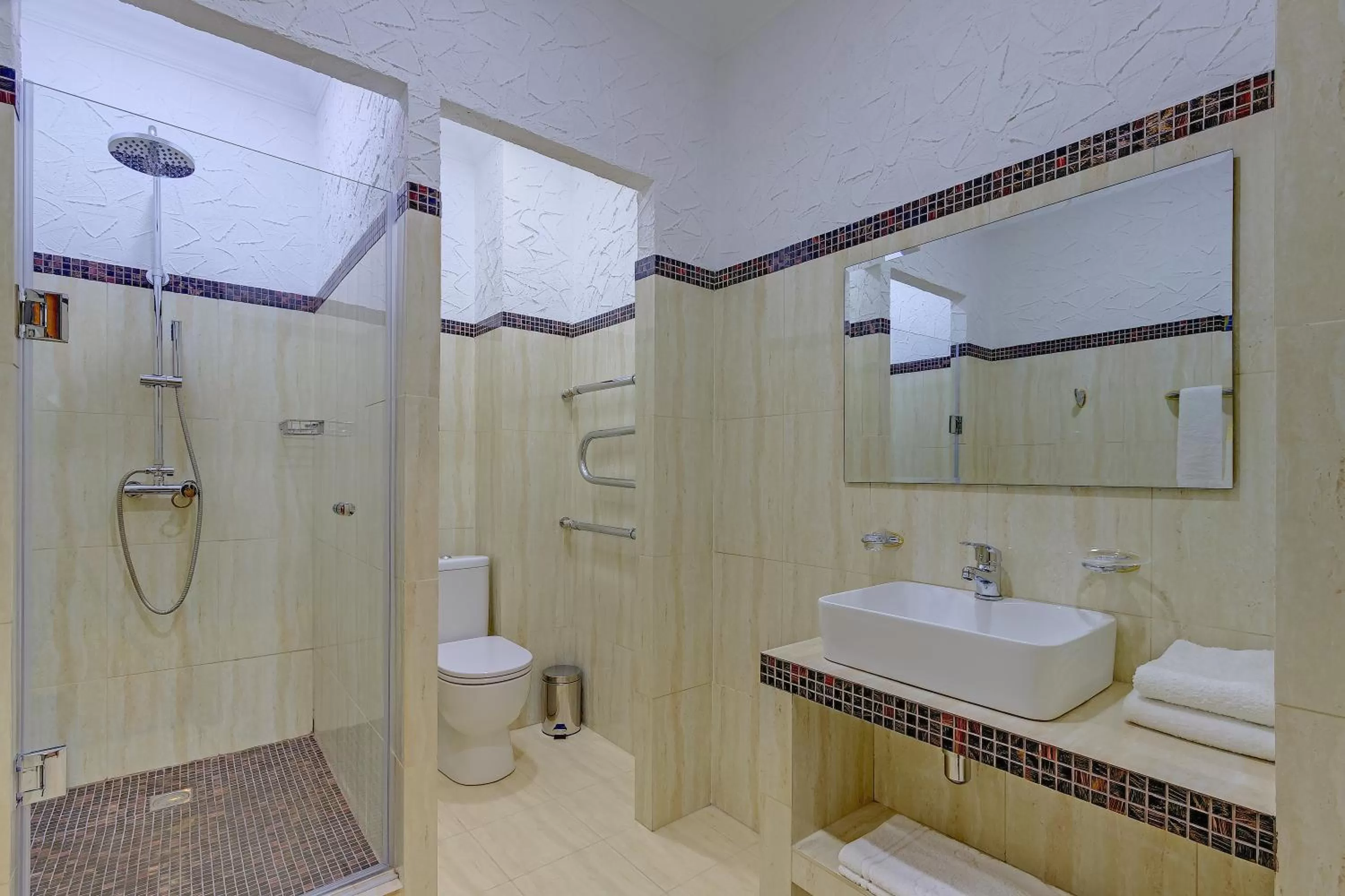 Shower in Resident Hotel Almaty