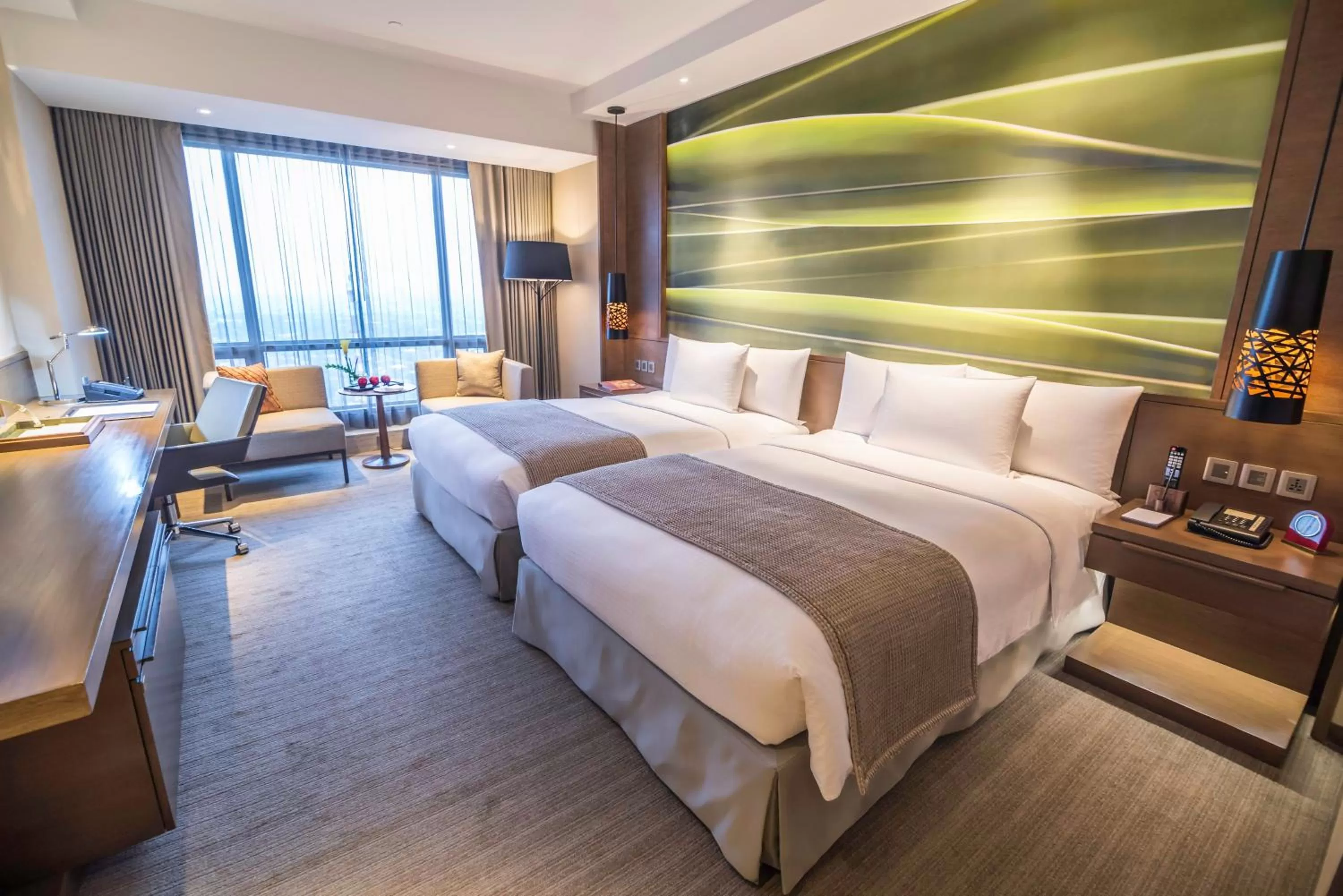 Bedroom, Bed in Marco Polo Ortigas Manila