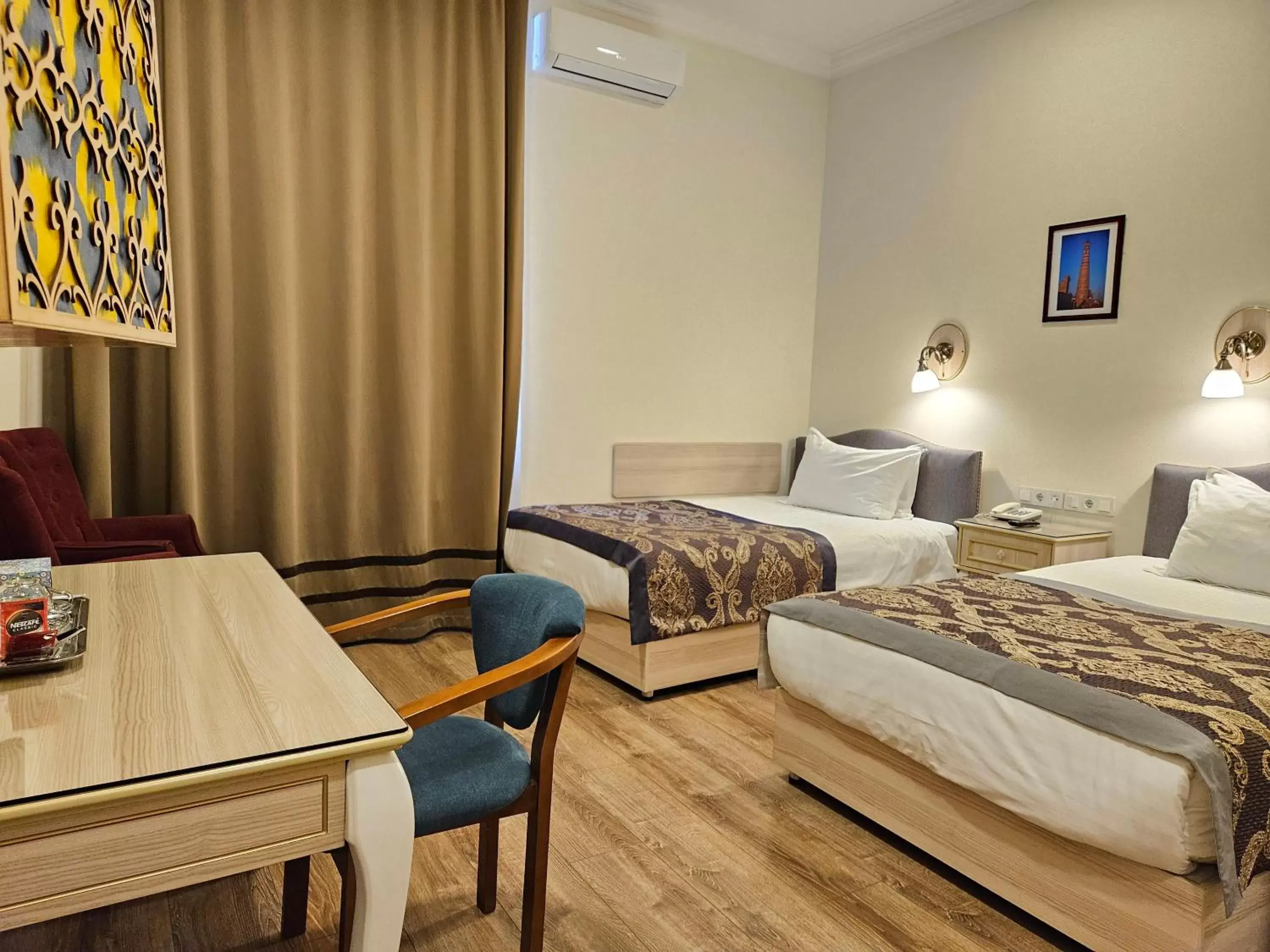 Standard Twin Room in Silk Road Kokand Hotel Standard Twin Room in Silk Road Kokand Hotel