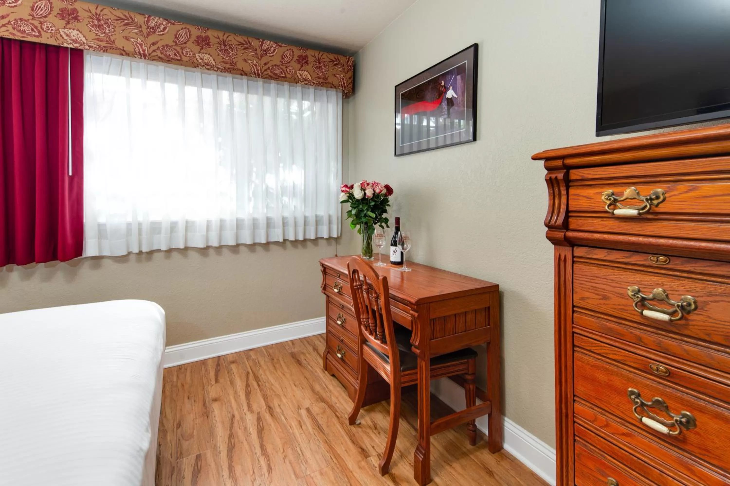 Seating area in Stratford Inn
