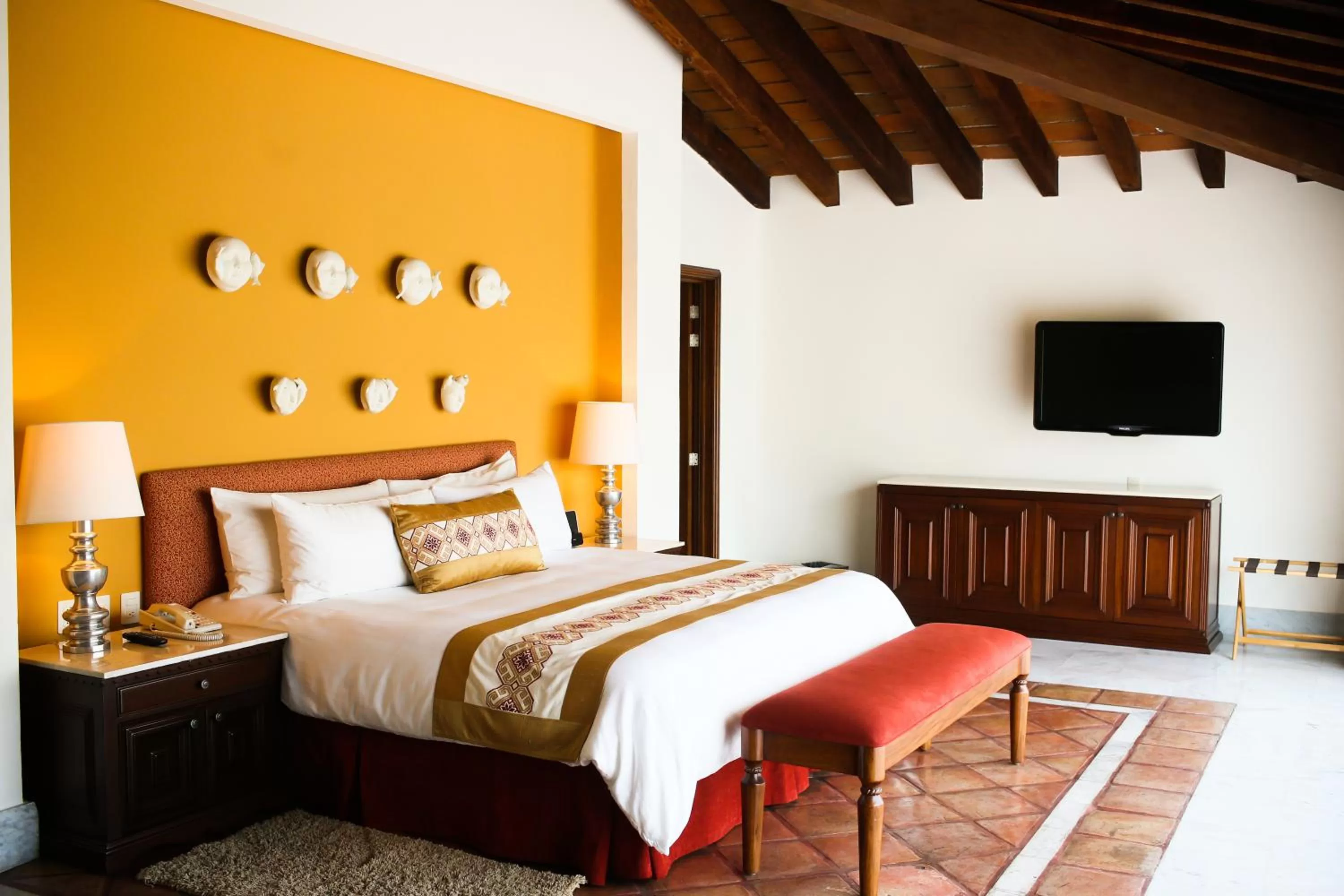 Bed in Casa Velas Adults Only All Inclusive
