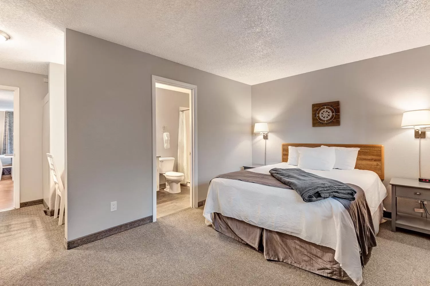 Bedroom in Bend Riverside Condos
