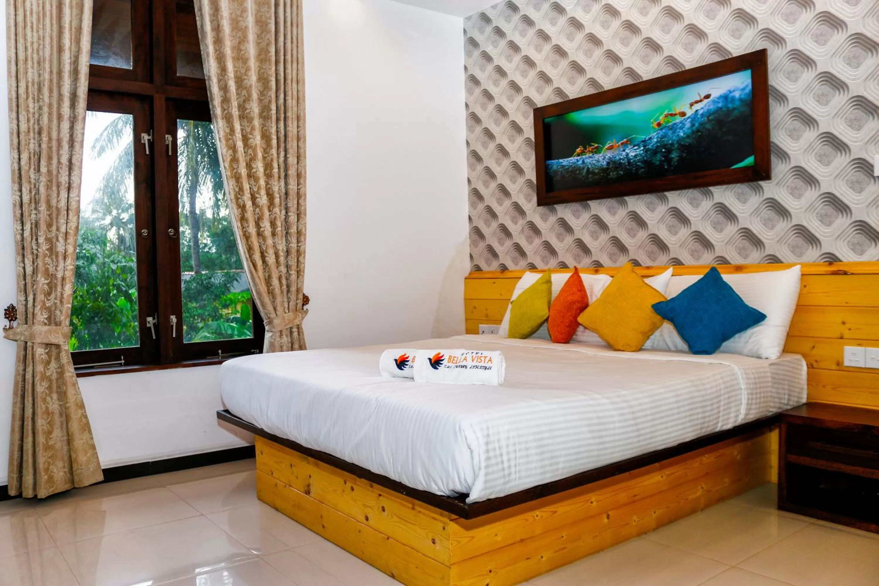 Bed in Hotel Bella Vista