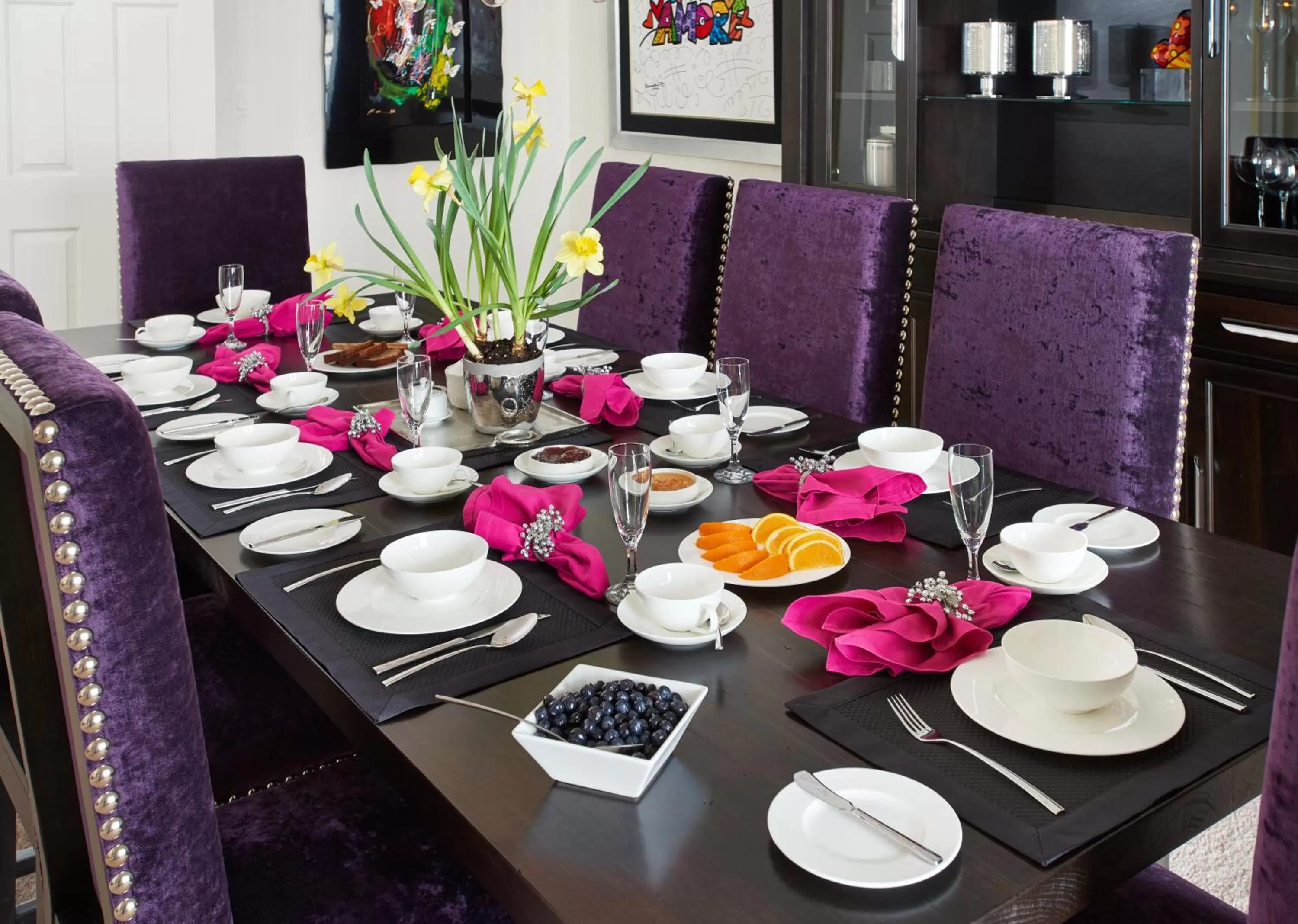 Dining area in Somerset - A Private Retreat