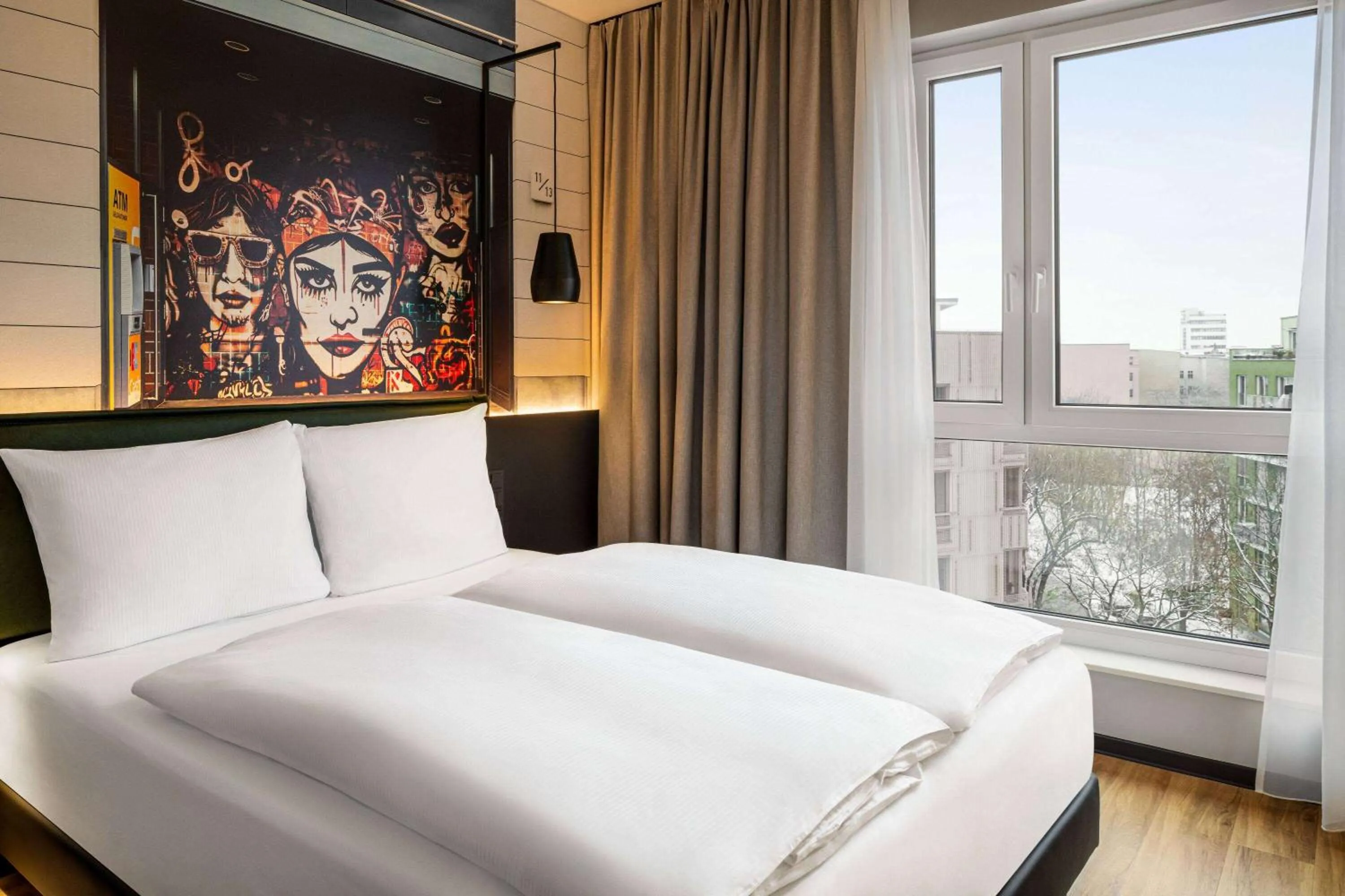 Photo of the whole room, Bed in Vienna House Easy by Wyndham Berlin Potsdamer Platz