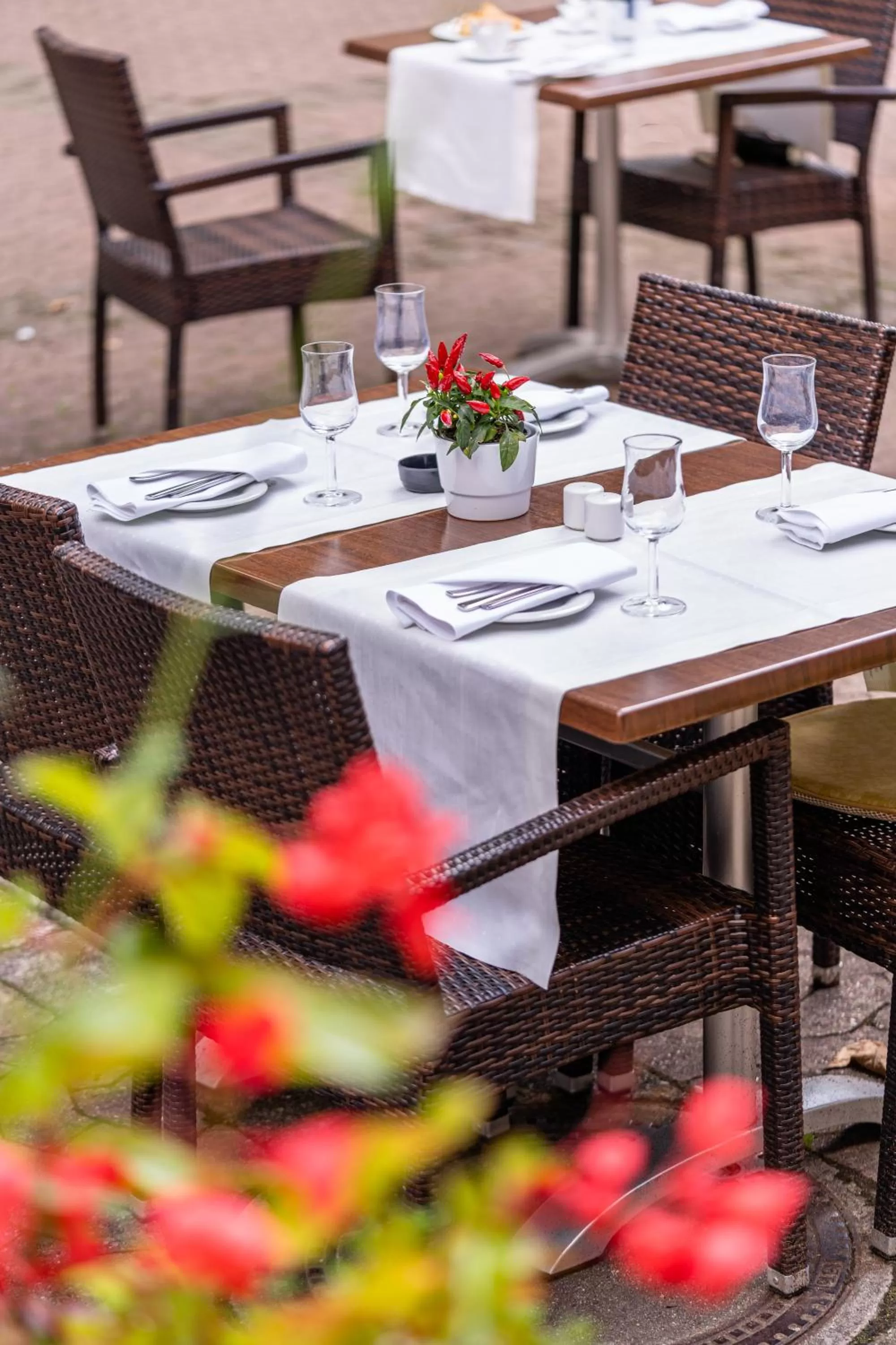 Restaurant/places to eat in Parkhotel Kurhaus