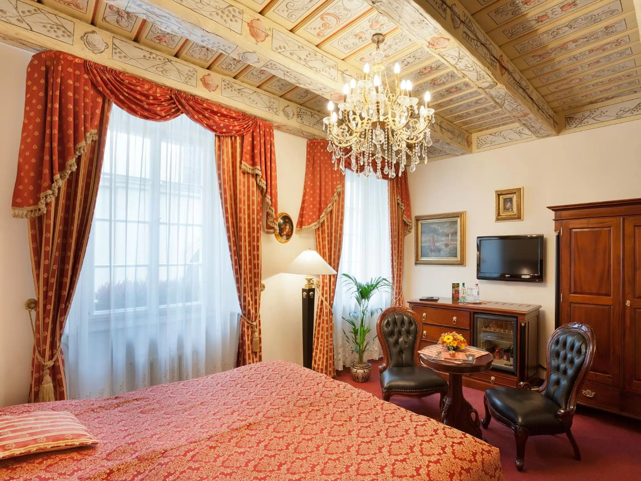 Bed in Hotel U Zlatého Stromu Prague by BHG