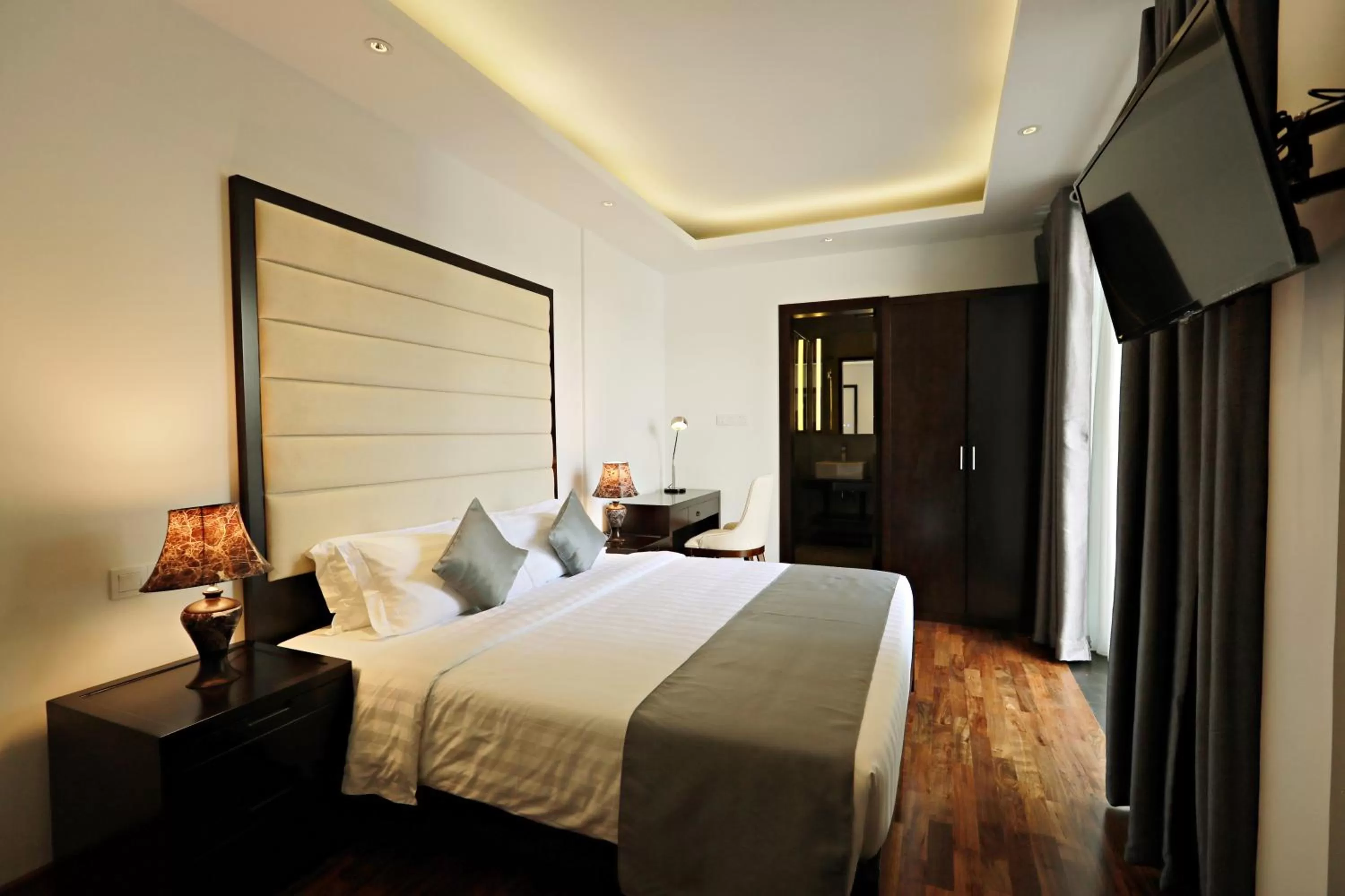 Bed in Lavonca Boutique Hotel
