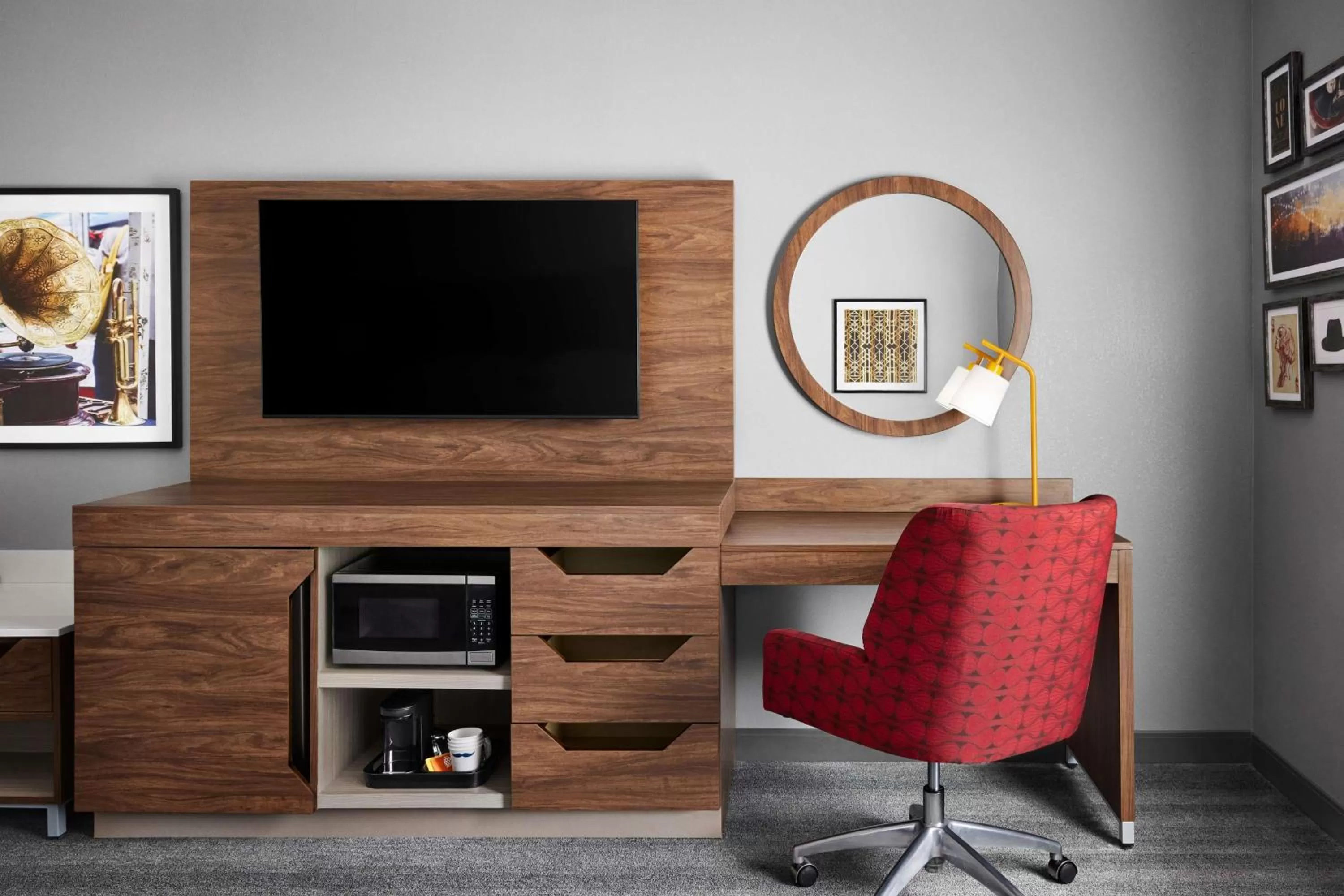 Queen Room with Two Queen Beds - Hearing Accessible/Non-Smoking in Hampton Inn & Suites Charlotte Steele Creek Road, NC