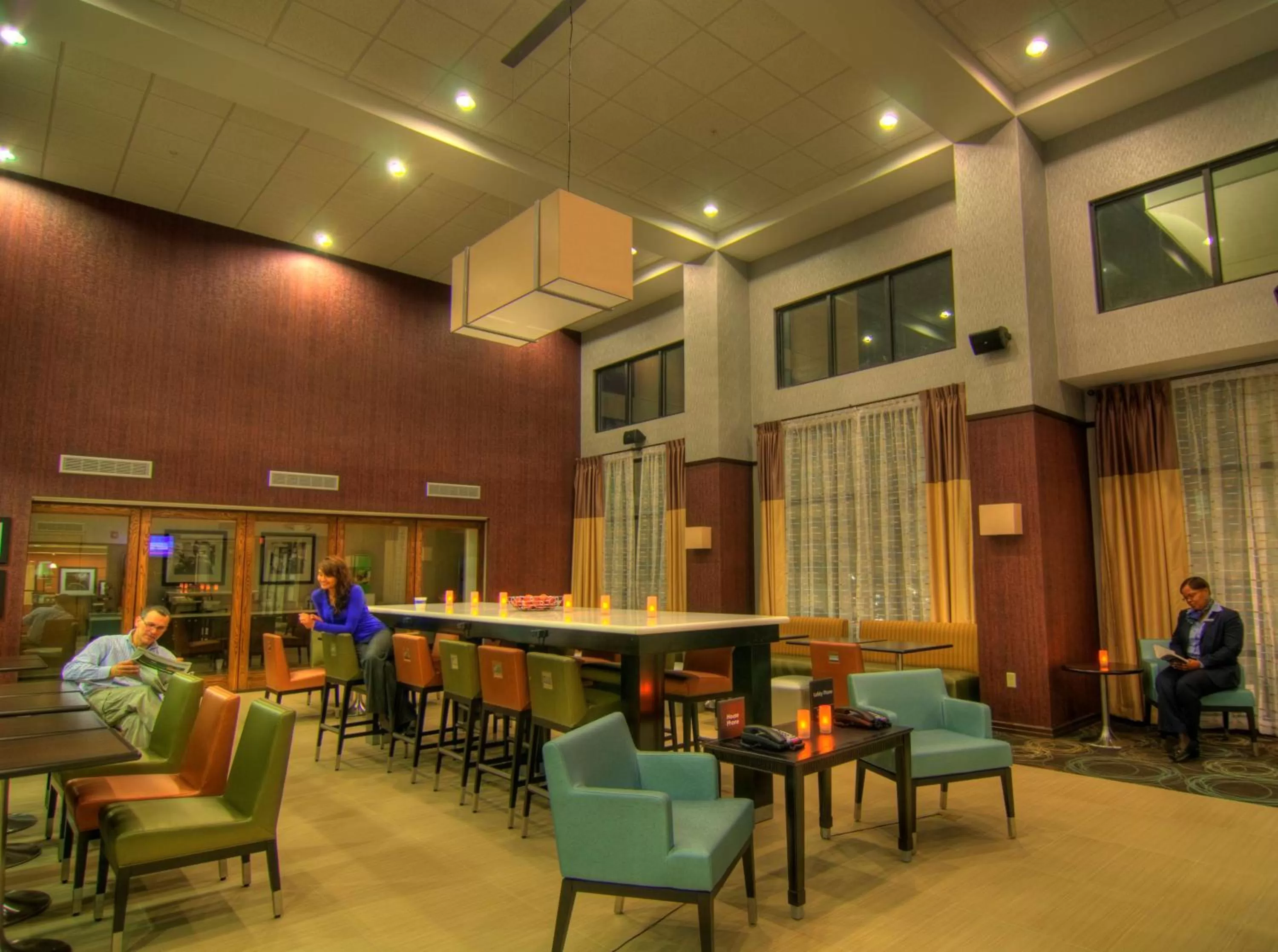 Lobby or reception in Hampton Inn and Suites Parsippany/North