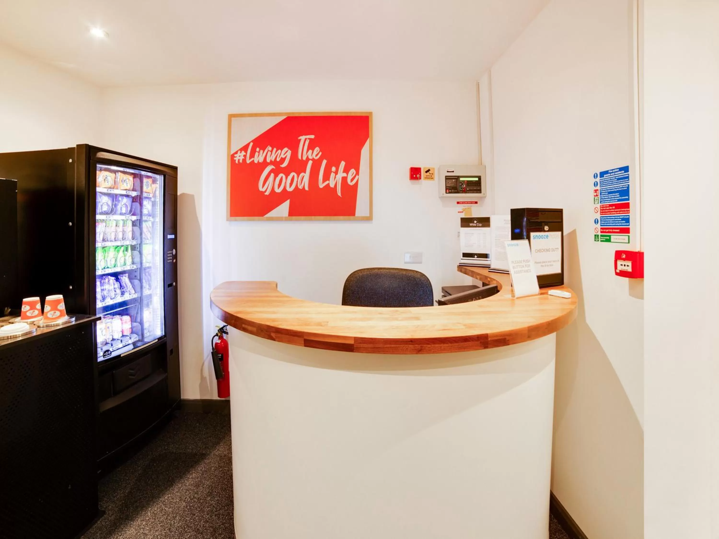 Lobby or reception in Snooze Hotel