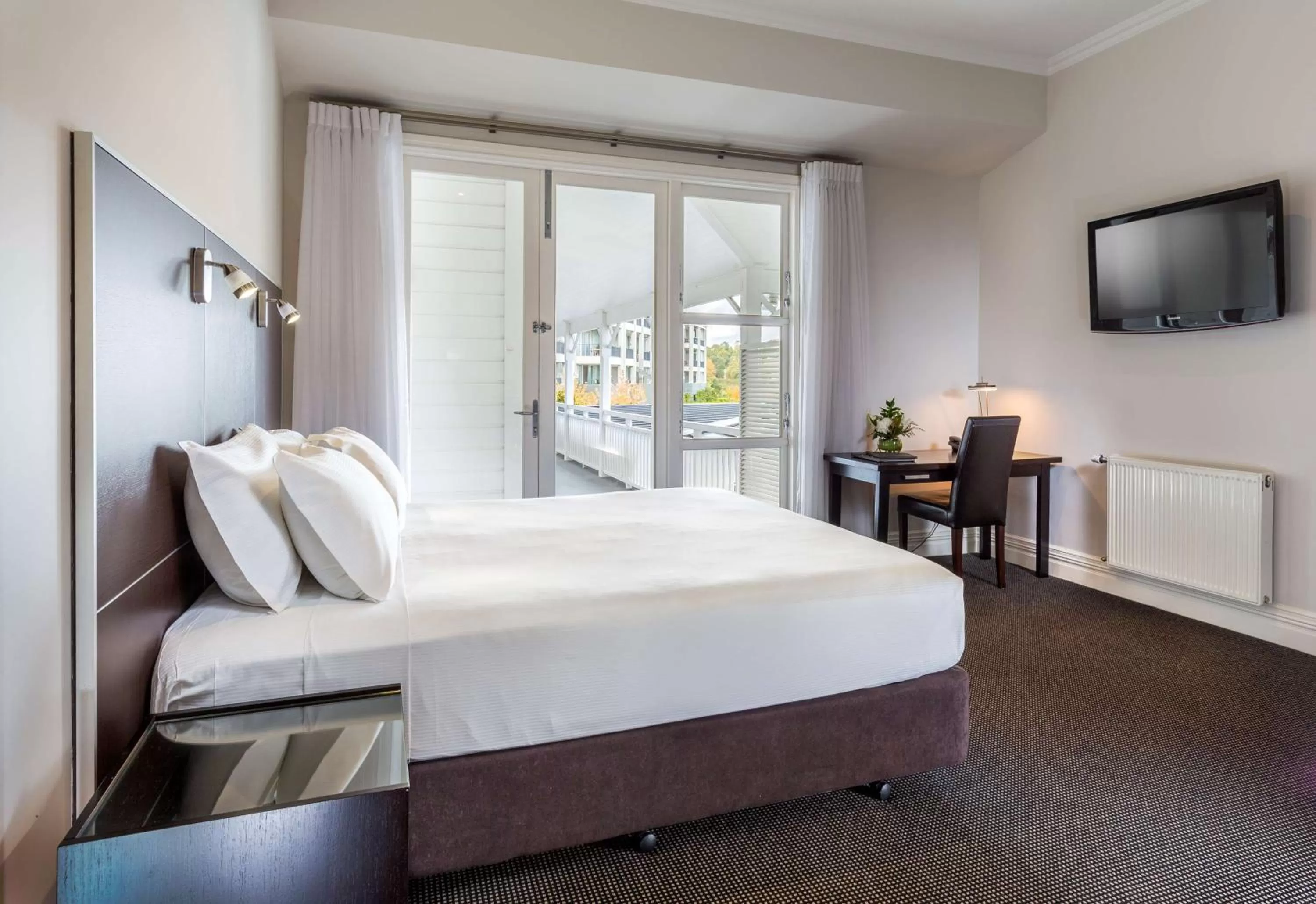 Bed in Hilton Lake Taupo