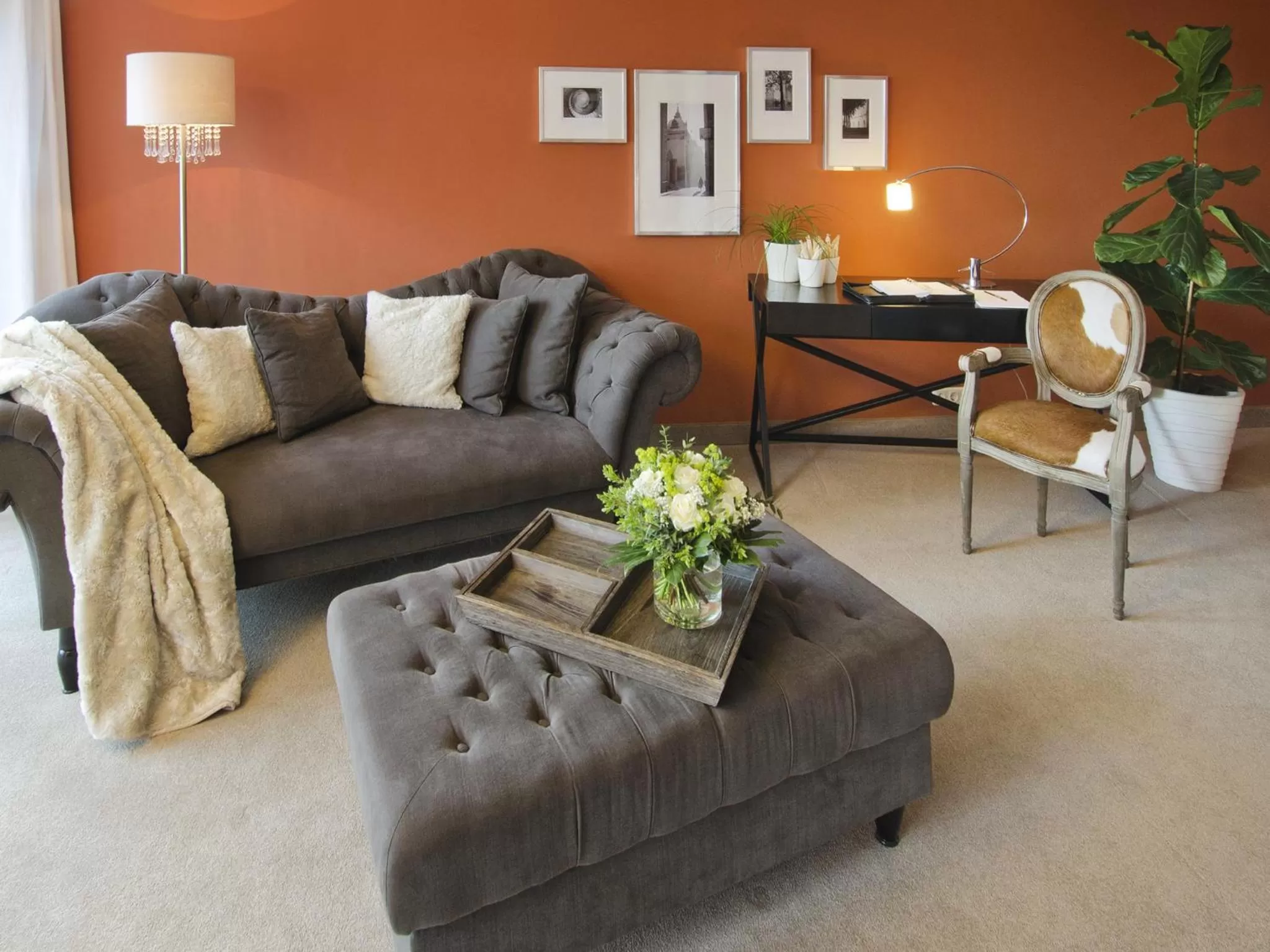 Seating area, Lobby/Reception in Rosendomizil