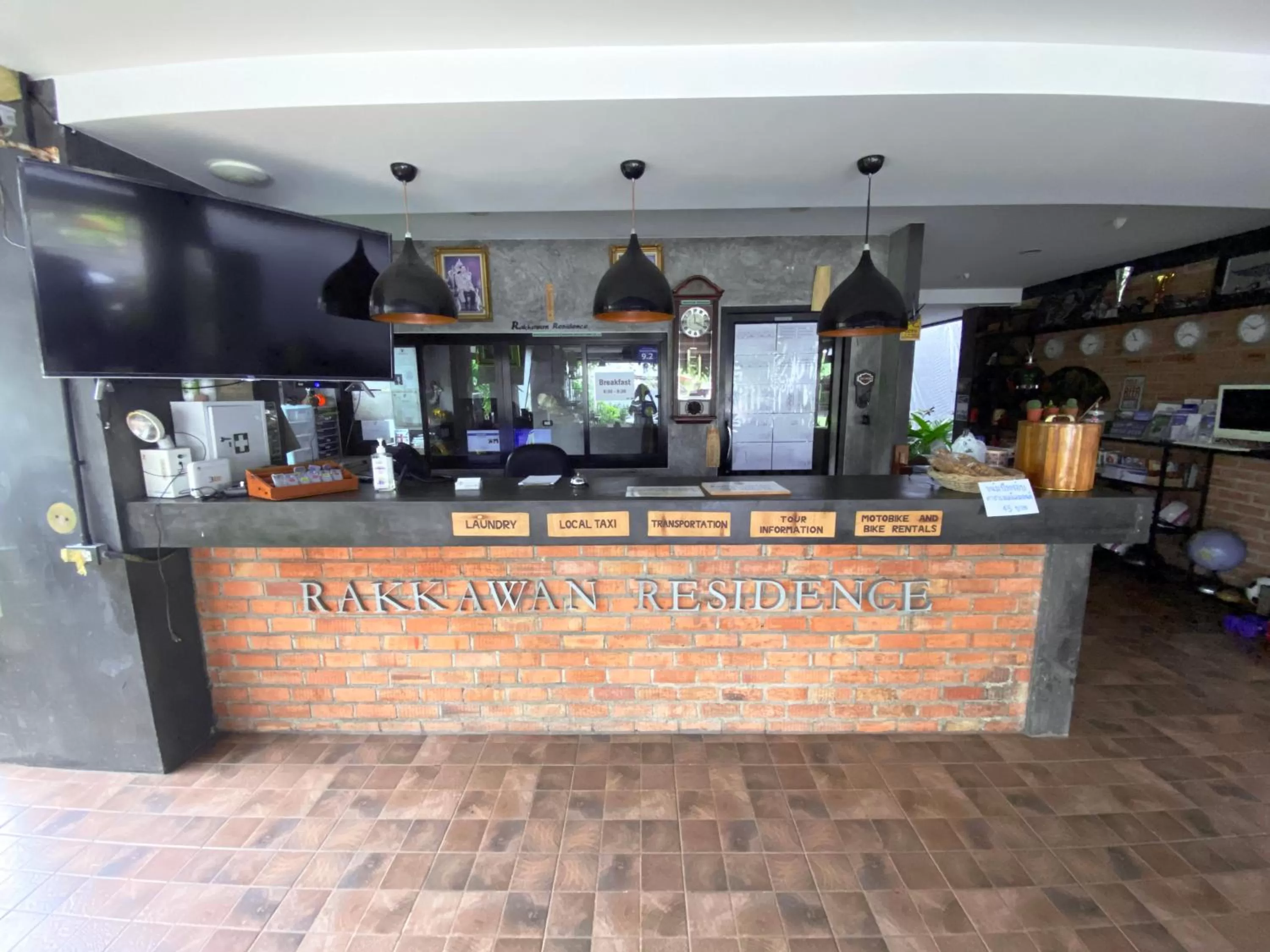 Lobby or reception in Rakkawan Residence