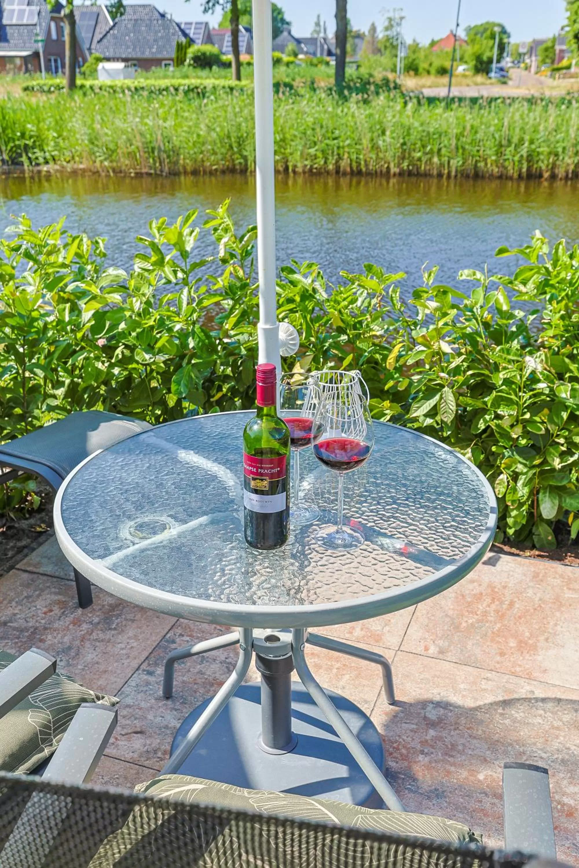 Balcony/Terrace in B&B de Wiekeborg