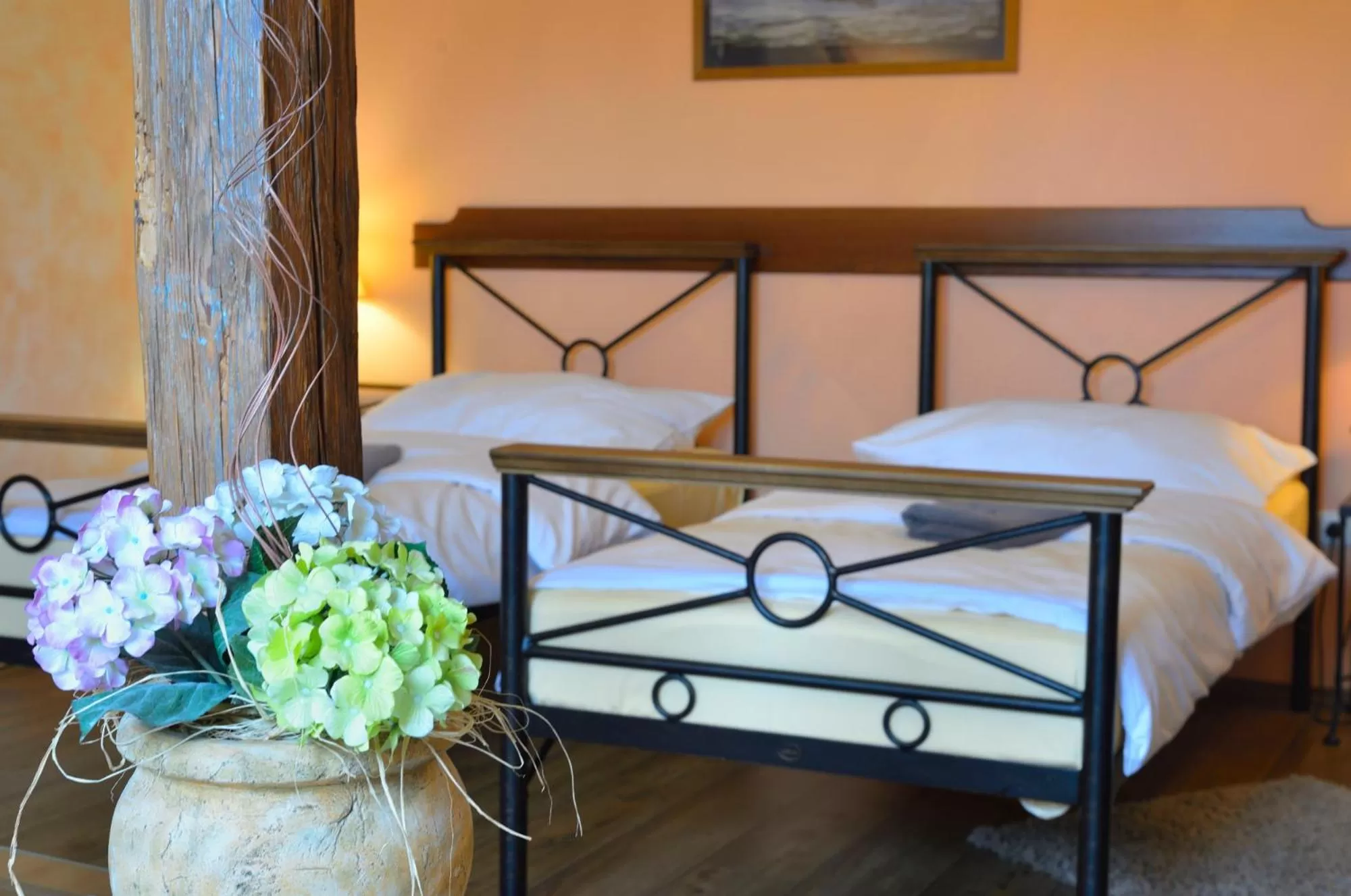 Bed in Hotel and restaurant Via Ironia