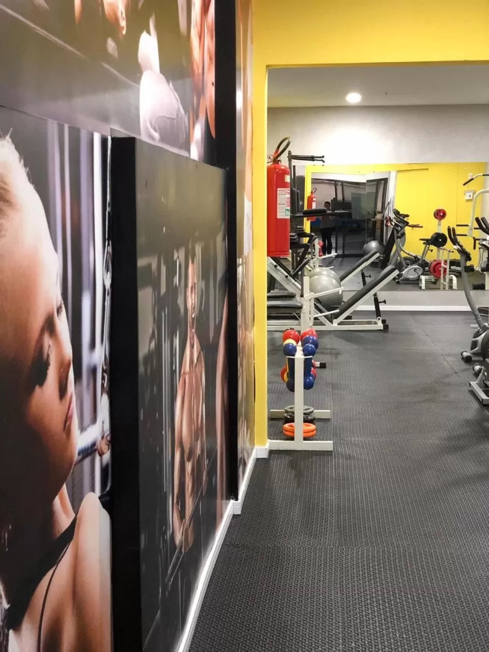 Fitness centre/facilities in Arrey Executive Hotel