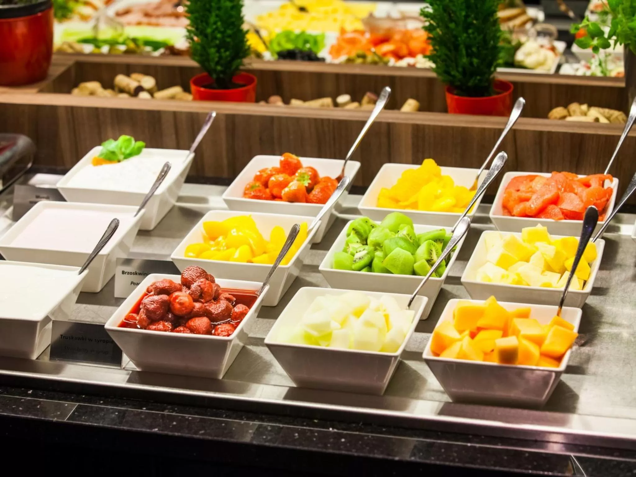 Restaurant/places to eat in Qubus Hotel Zielona Góra