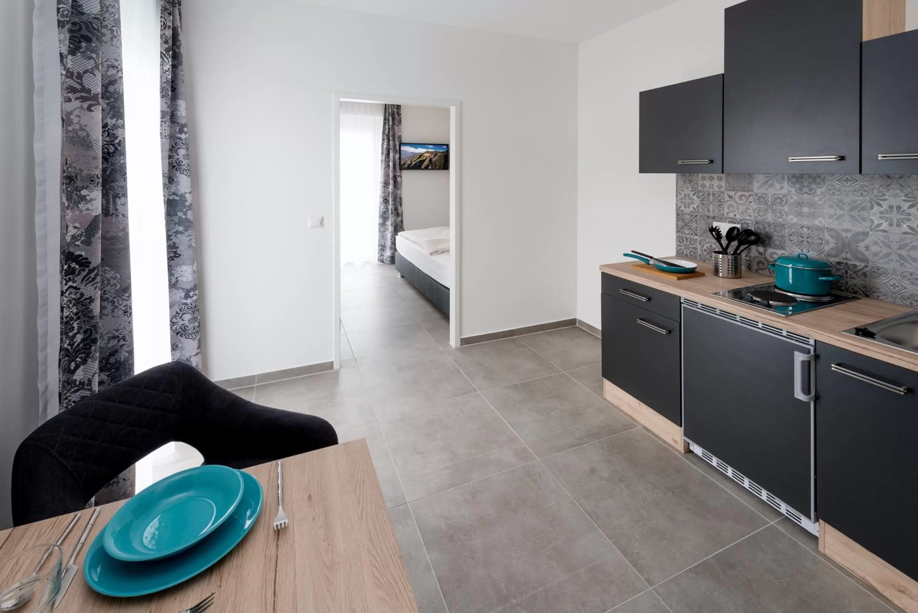 Kitchen or kitchenette in MOTEL24seven