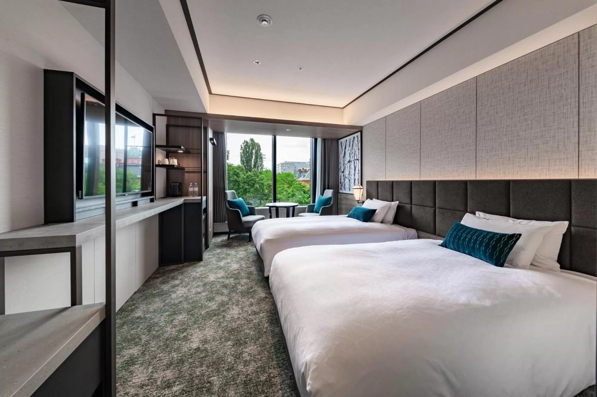 Photo of the whole room, Bed in Solaria Nishitetsu Hotel Sapporo