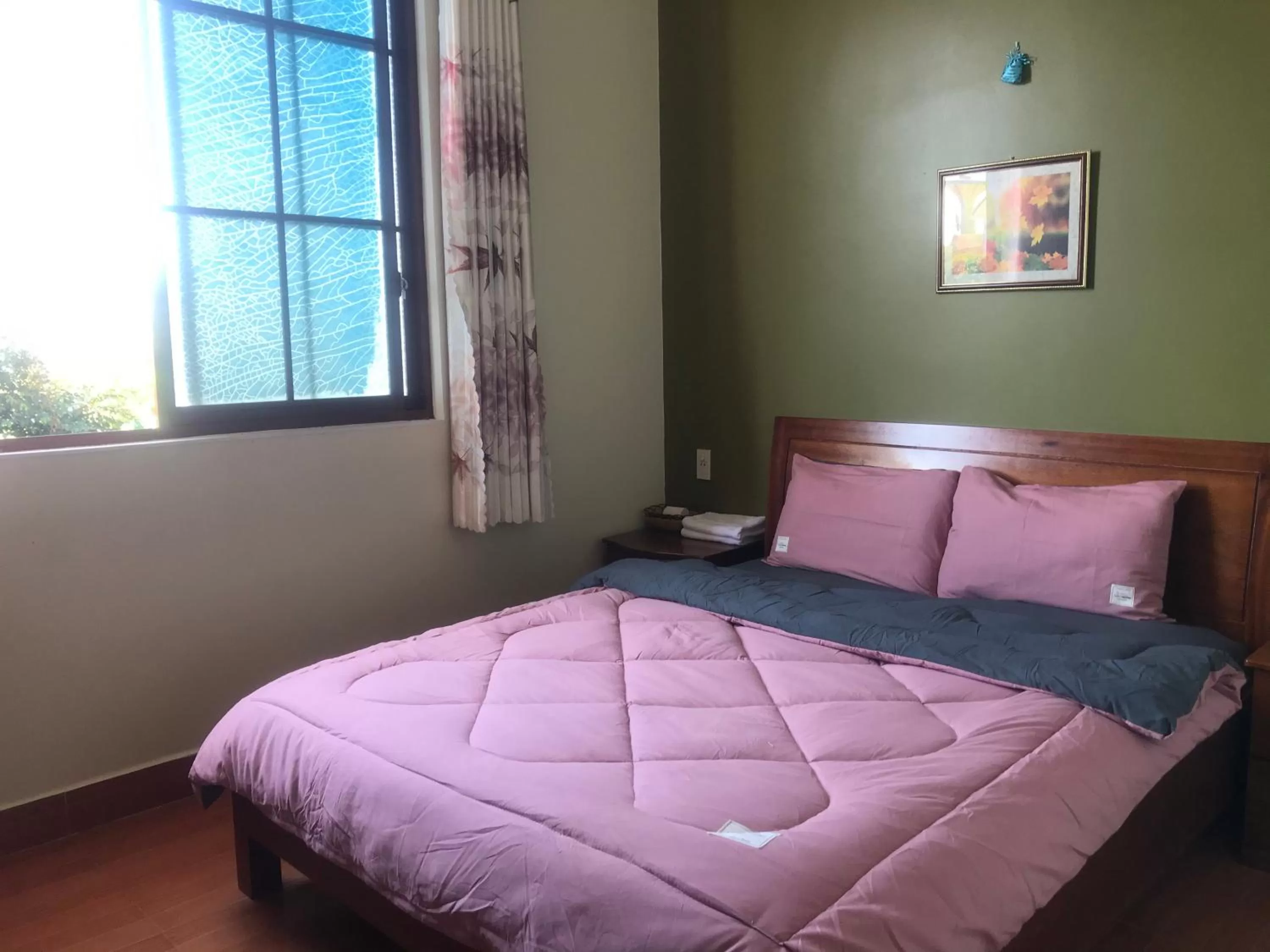 Bed in ANH DUONg 1 HOTEL