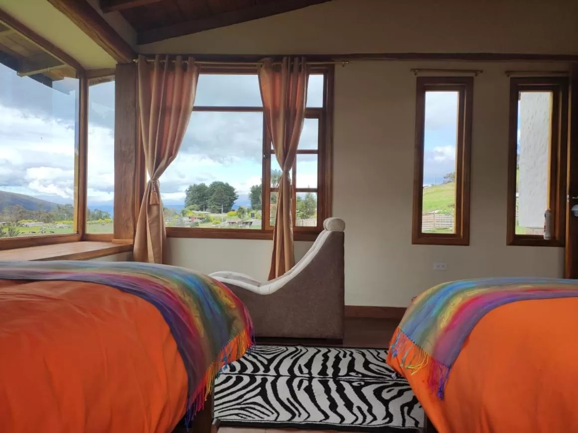 Bed in Ruta de los volcanes "Casa de campo"