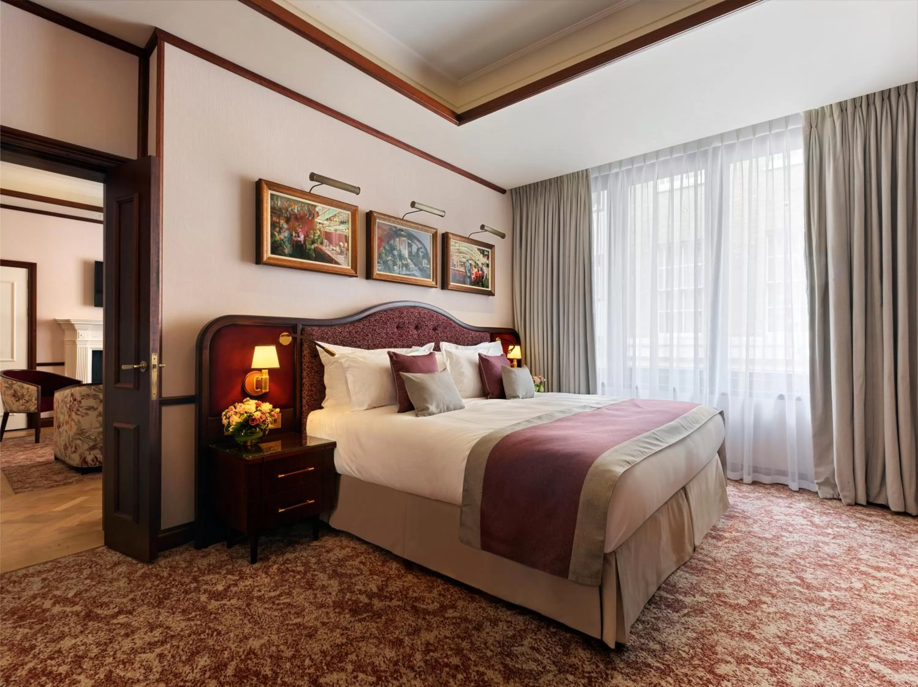 Bedroom, Bed in The Stafford London