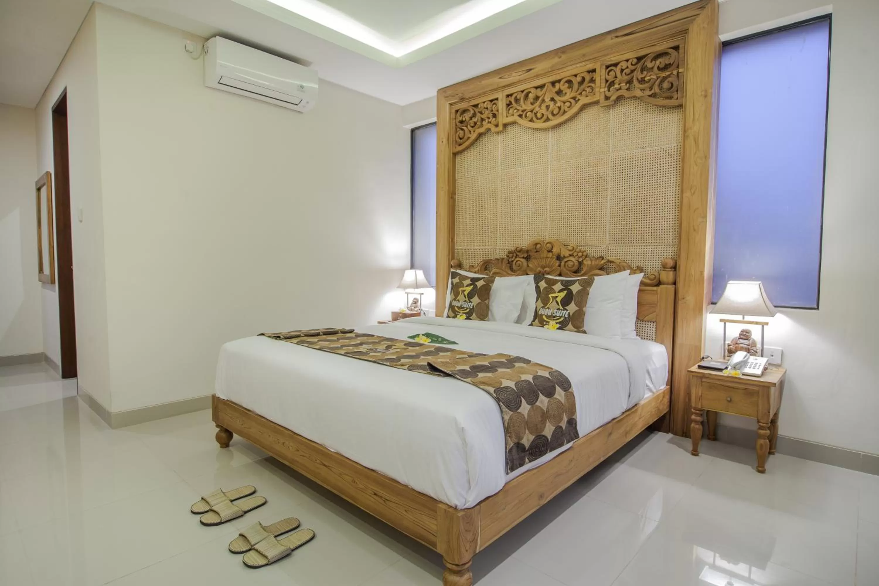 Bed in Bubu Suite by Prasi