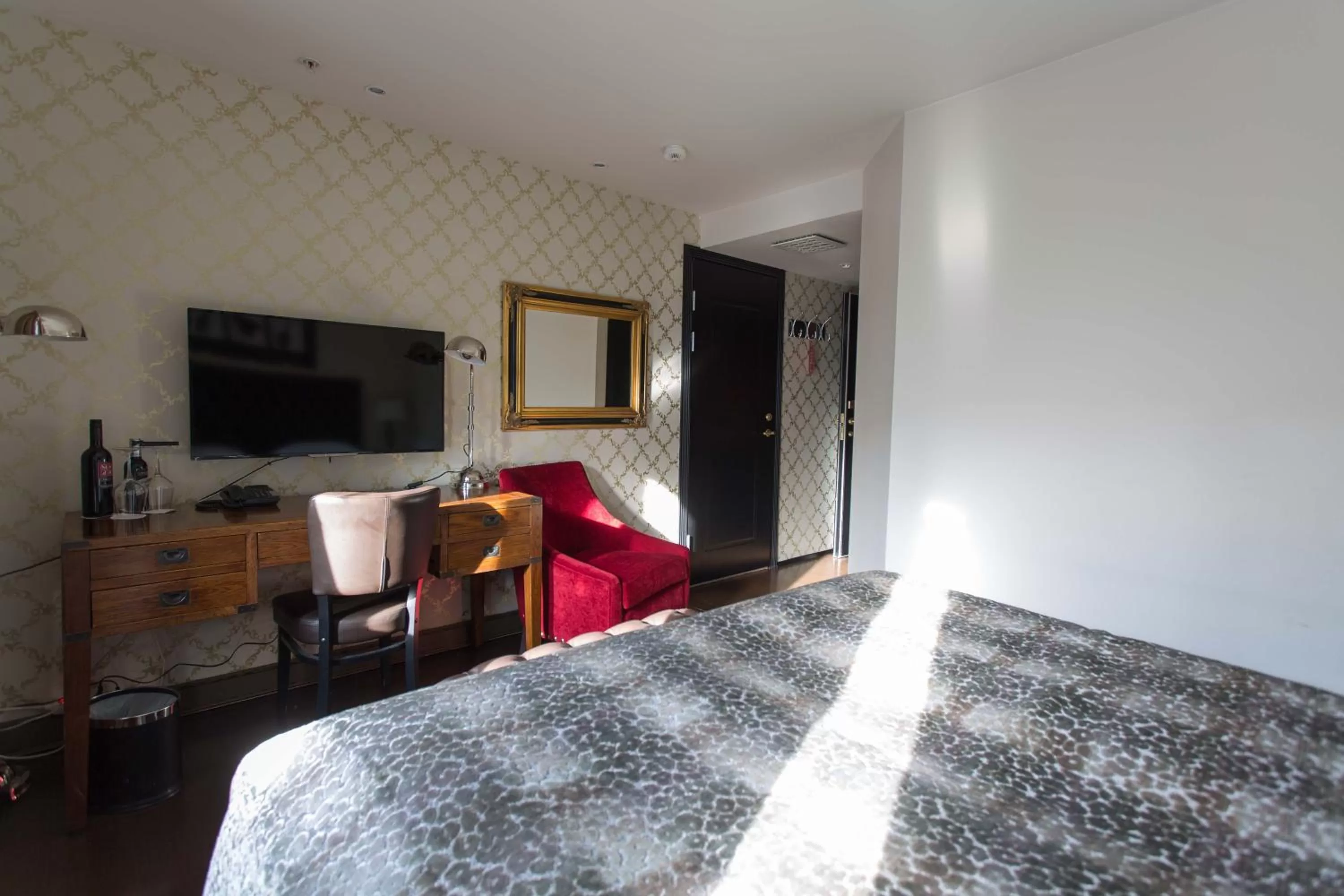 Bed in Det Hanseatiske Hotel